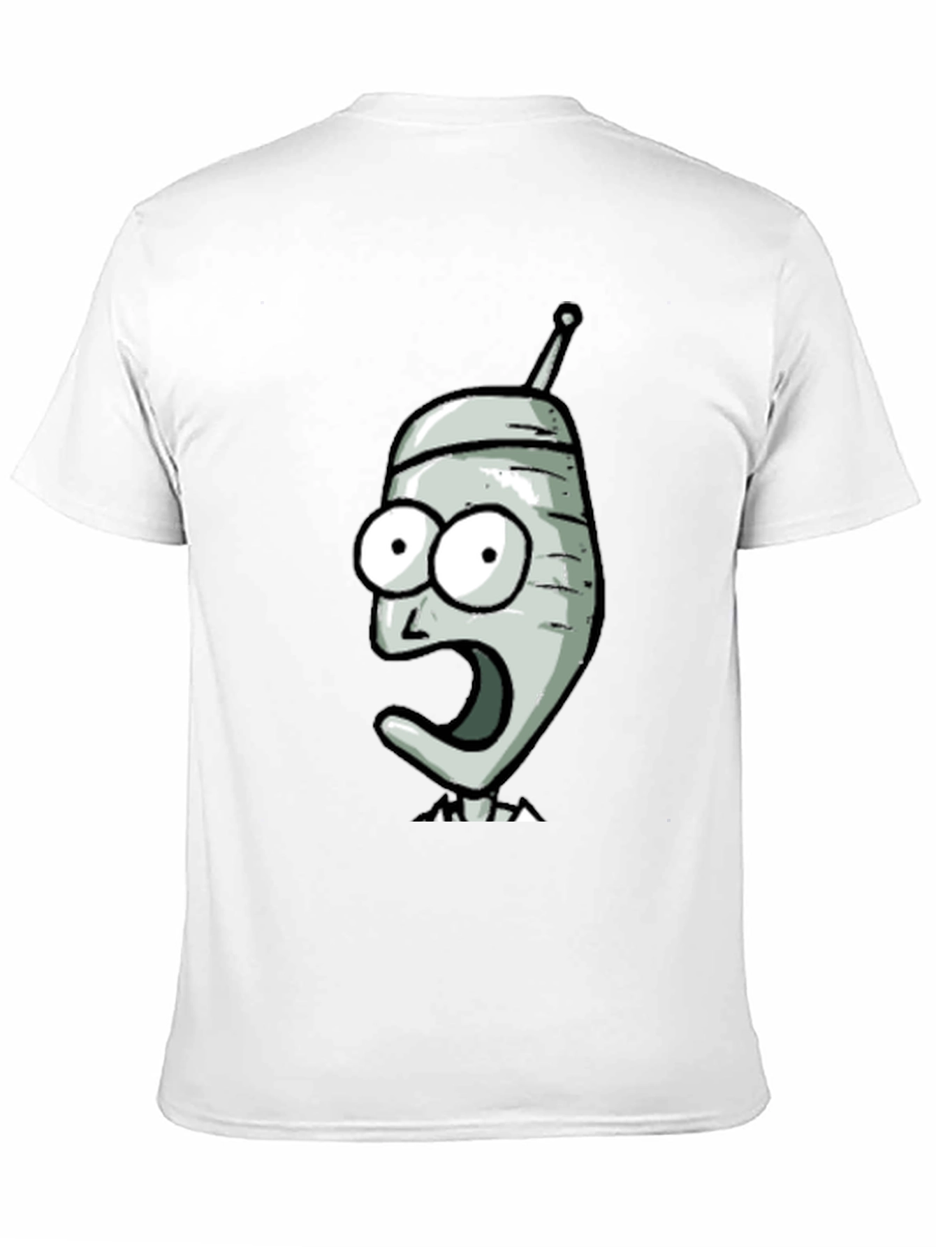 Black Futurama Inspired Graphic T-Shirt view 11