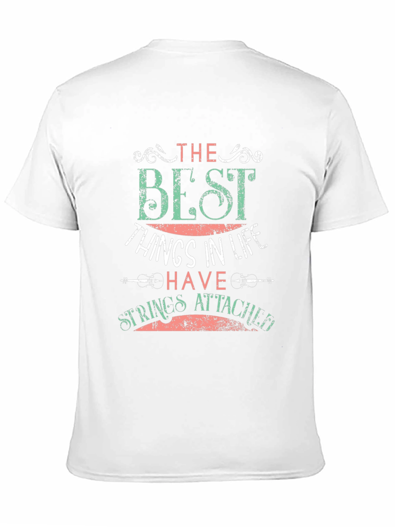 Black The Best Things In Life T-Shirt view 11