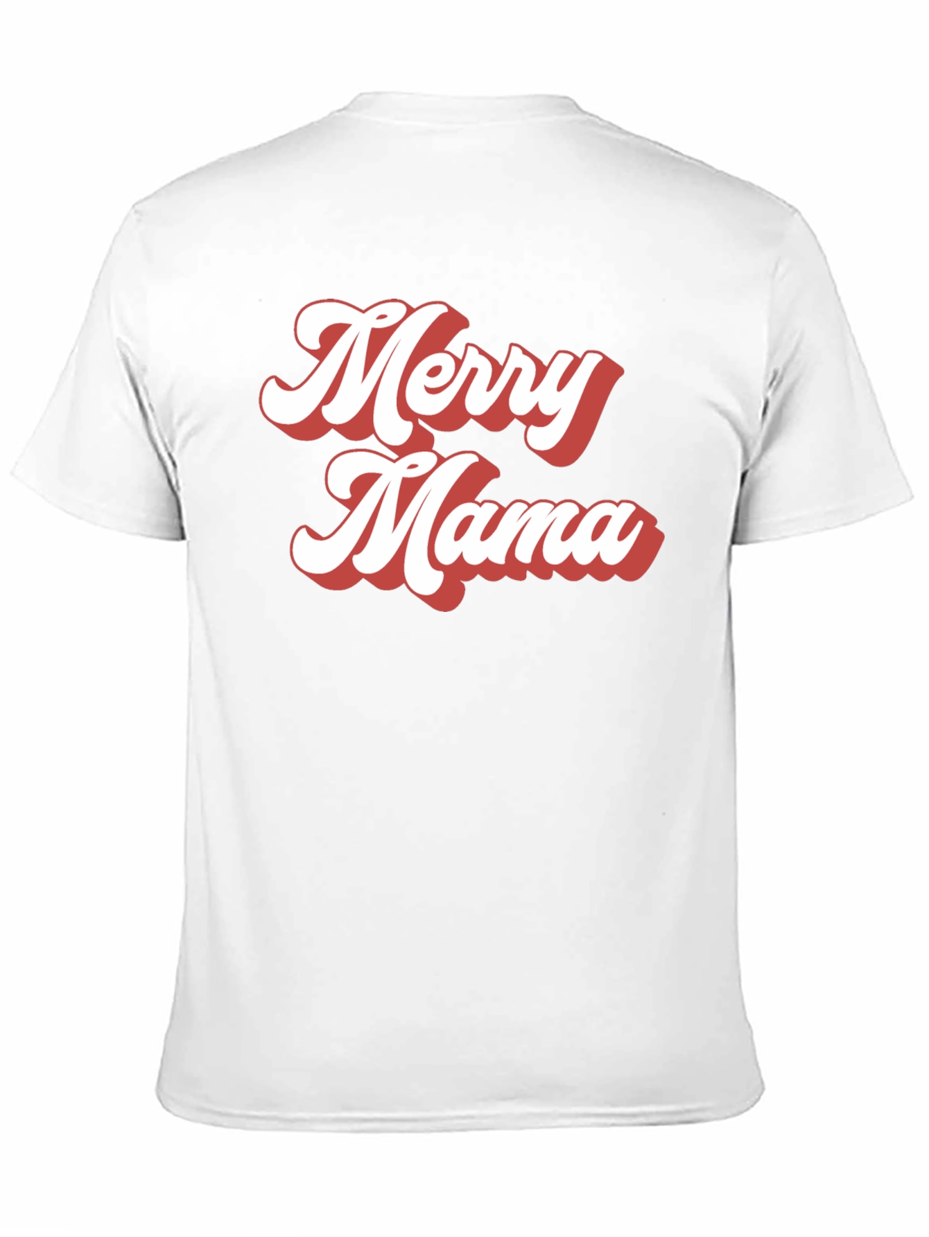 Merry Mama Retro Graphic Tee - 11
