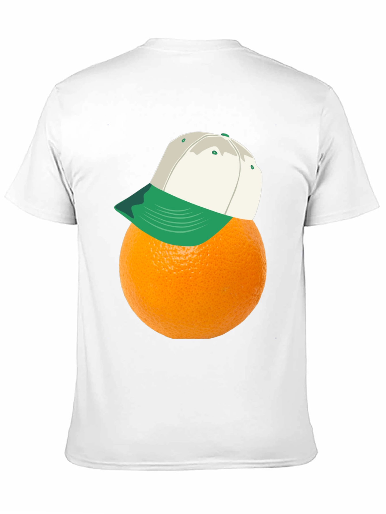 Black Orange You Glad It's Here? Funny T-Shirt view 11