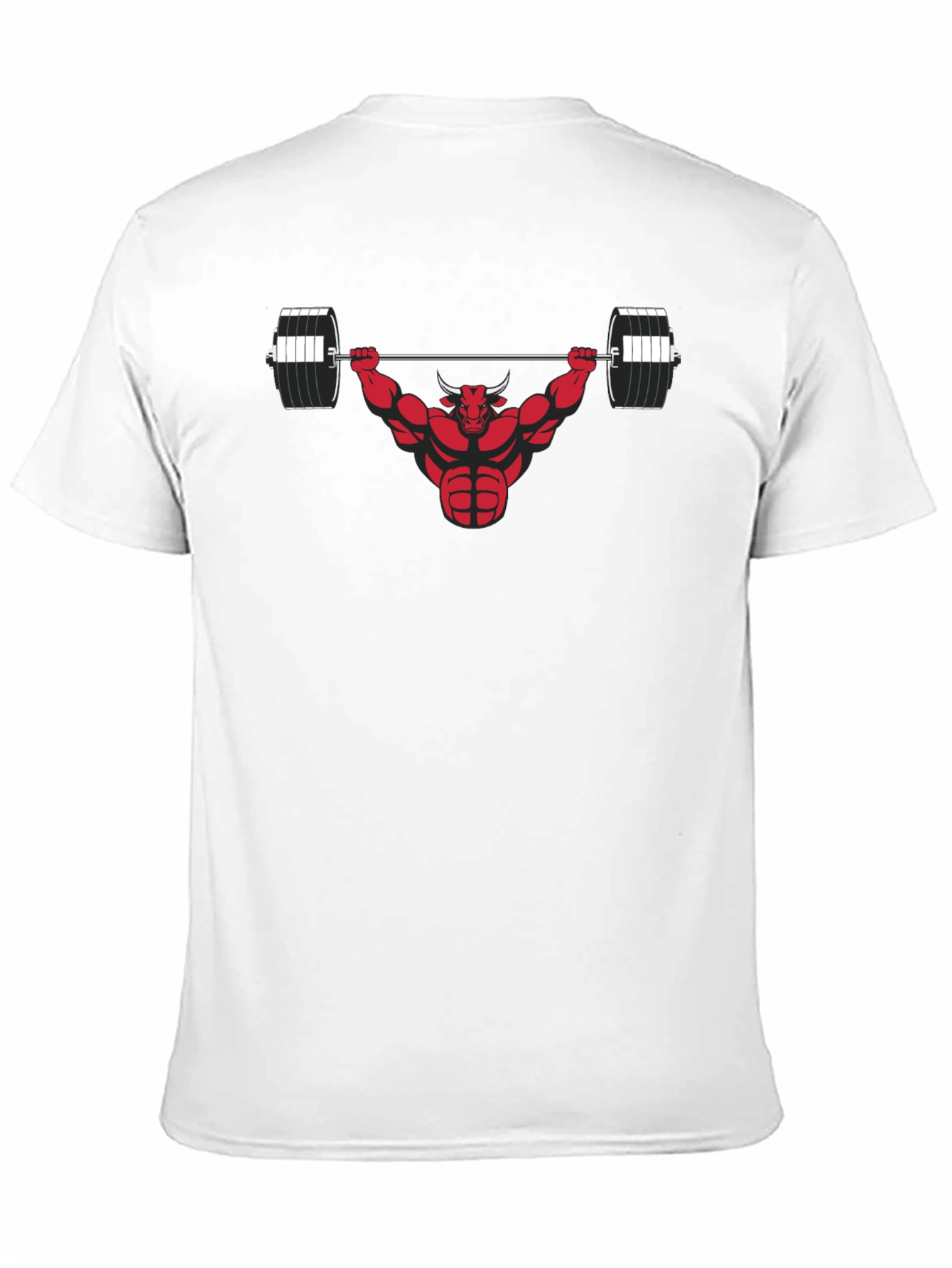 Black Bull Gym Weightlifting Graphic Tee view 11