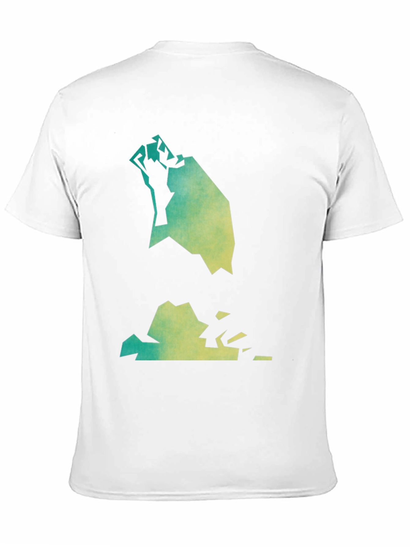 Black Abstract Graphic Tee - Black view 11