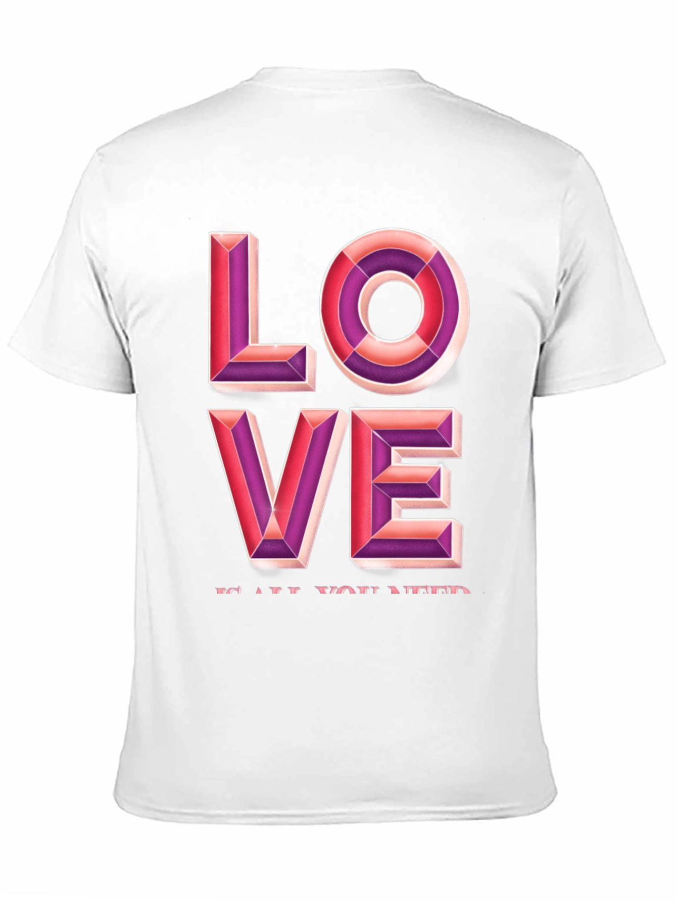 Black Love Graphic Tee - Black Casual T-Shirt view 11