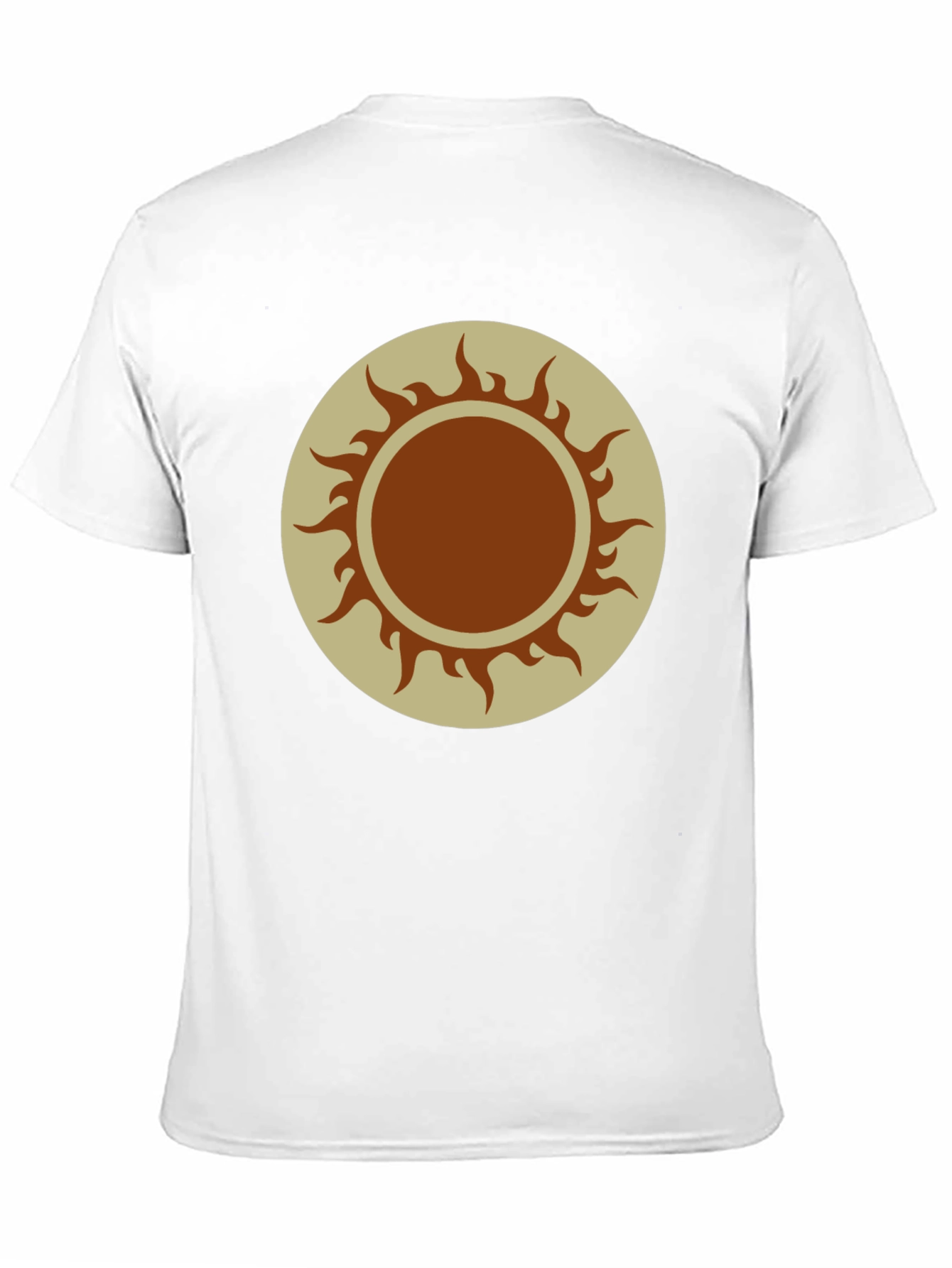 Black Sun Graphic Tee - Black Cotton Blend view 11
