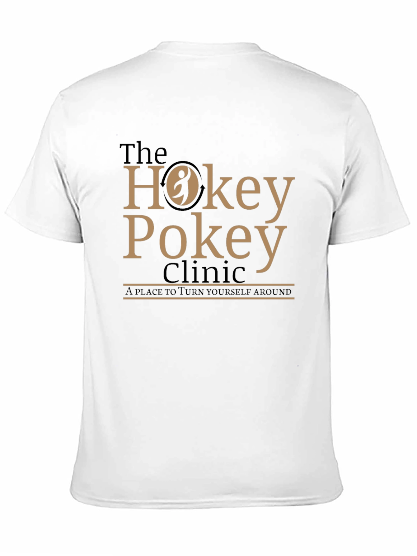 Black The Hokey Pokey Clinic T-Shirt - 'Turn Yourself Around' view 11