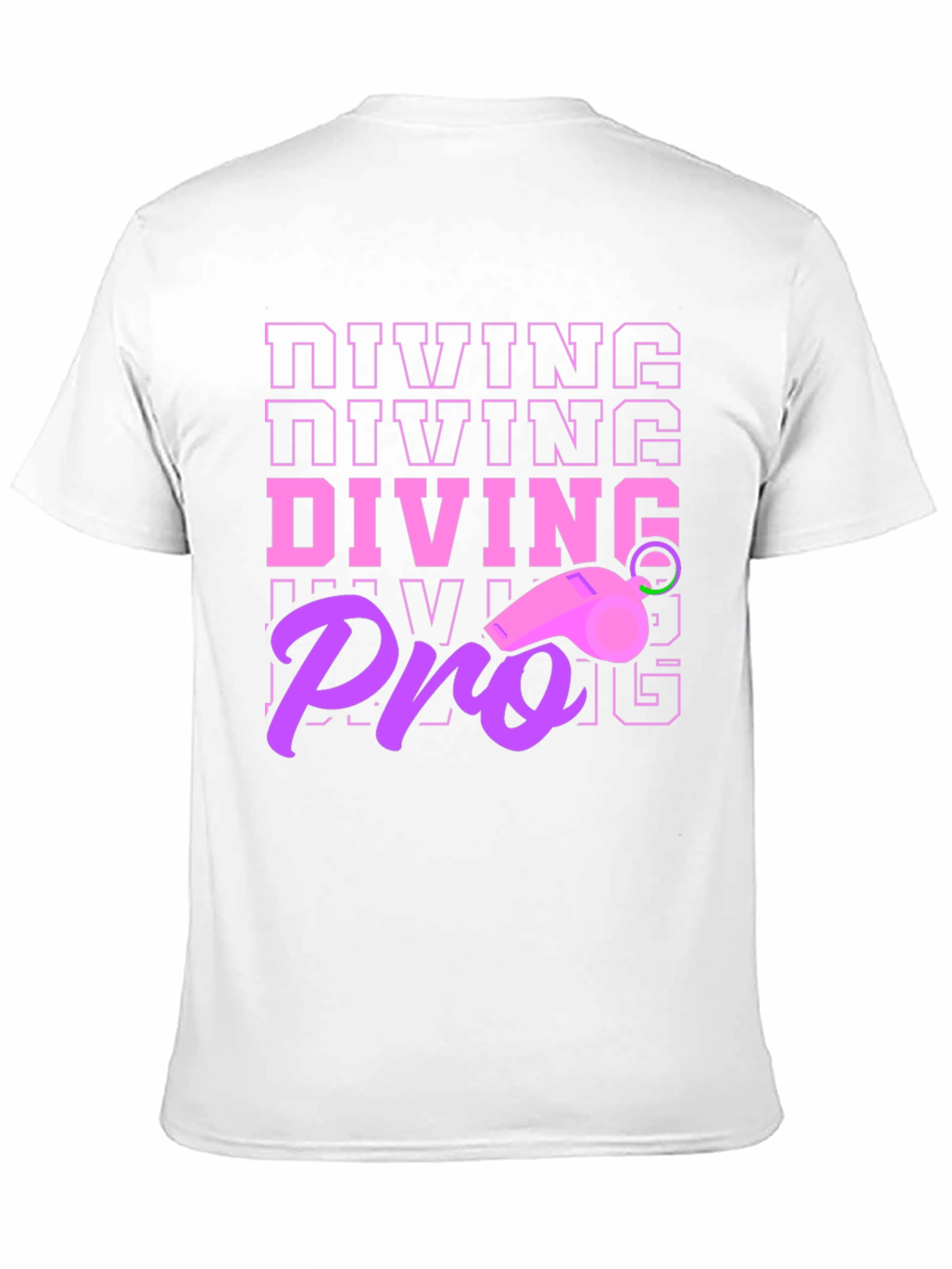 Black Diving Pro T-Shirt - Unique Design view 11