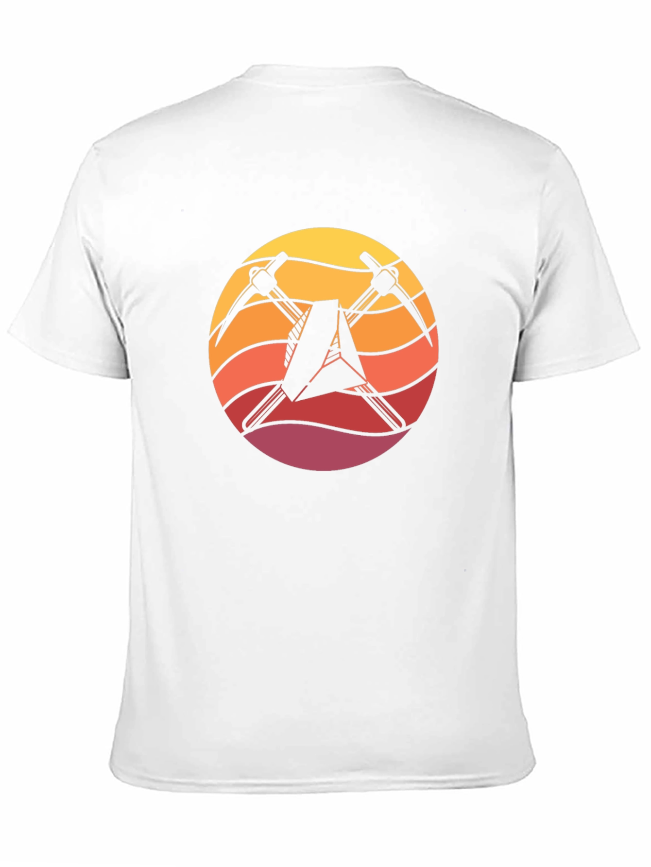 Black Sunset Miner T-Shirt - Black Cotton Blend view 11