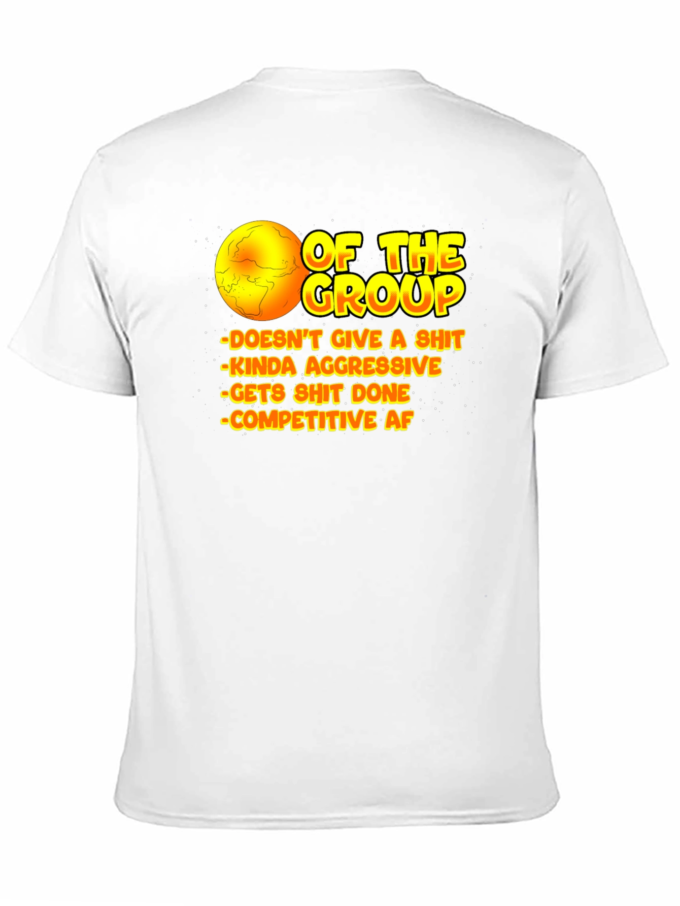 Black Of The Group Funny Graphic Tee view 11