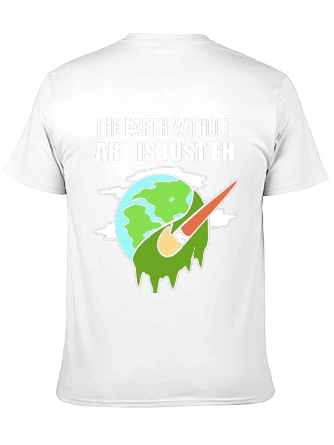 Black Art Lover Tee: Earth Without Art T-Shirt view 11