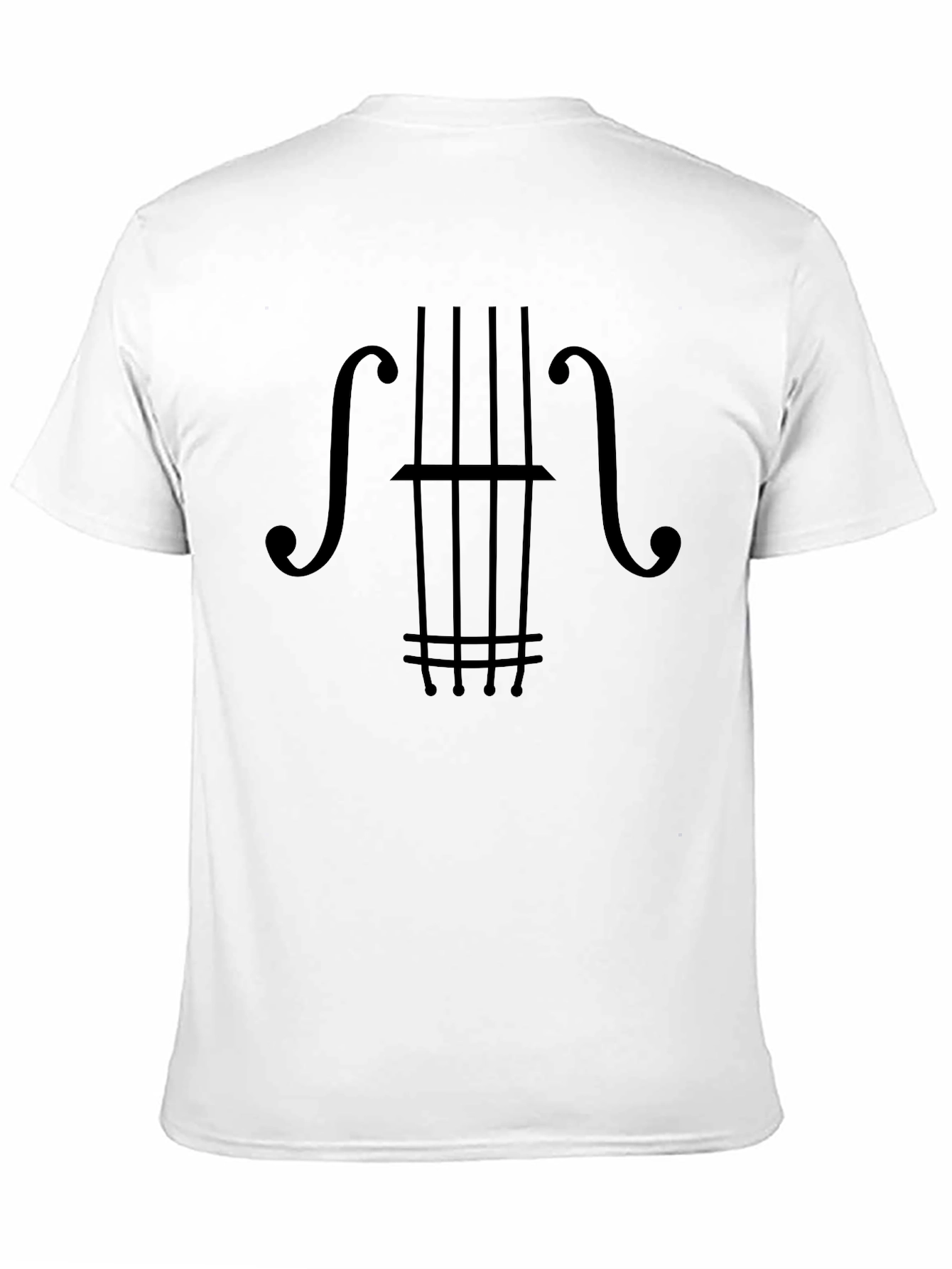 Black Bass Guitar Graphic Tee - Musician's Style view 11