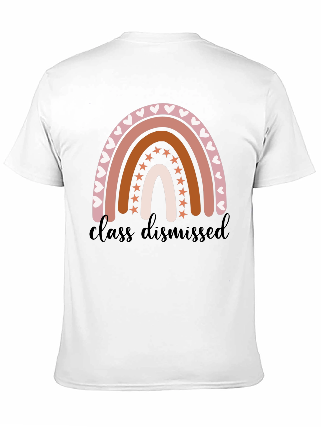 Black Class Dismissed Rainbow Graphic Tee view 11