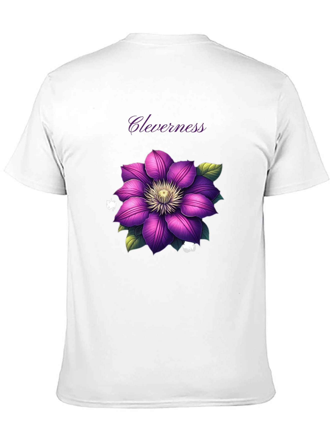 Black Cleverness Floral Graphic Black T-Shirt view 11