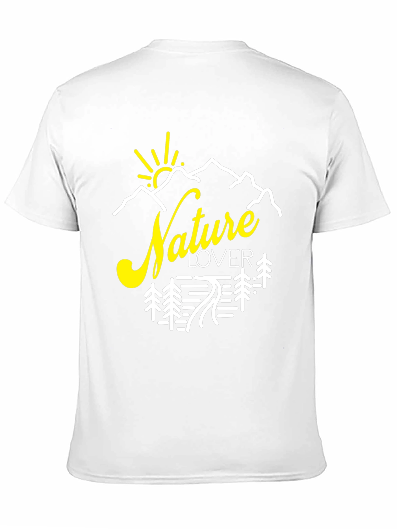 Black Nature Lover Graphic Tee | Outdoor Adventure Shirt view 11