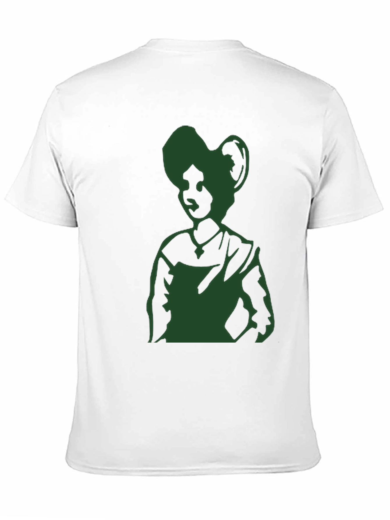 Black Silhouette Graphic Tee - Soft Cotton Blend view 11