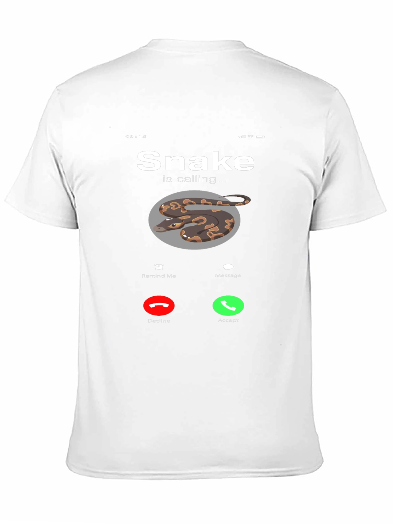 Black Snake is Calling Graphic Tee view 11