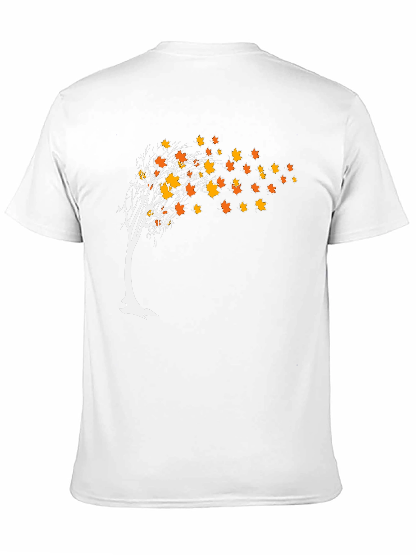 Black Autumn Tree Graphic Tee - Black view 11