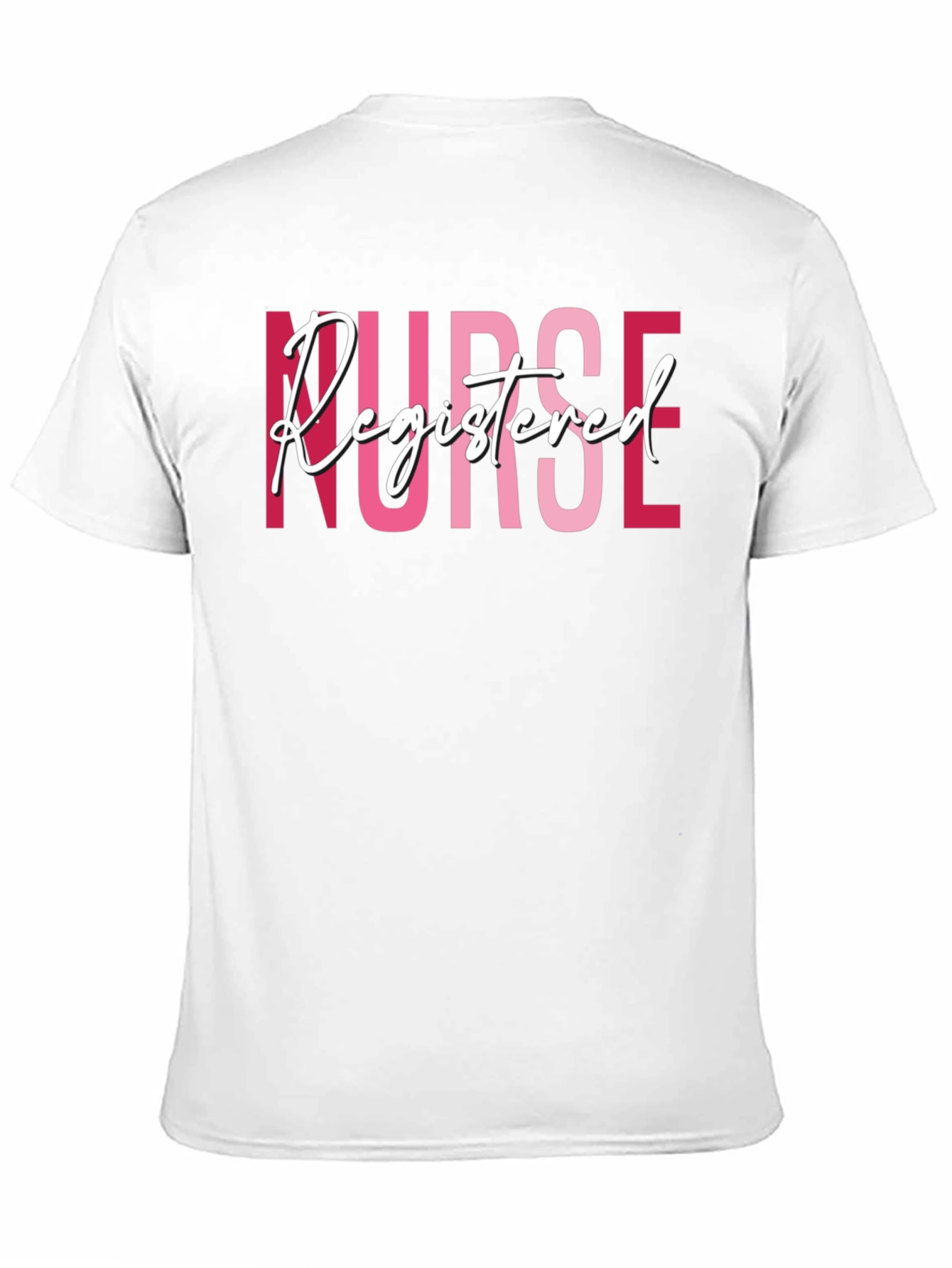 Black Registered Nurse Graphic T-Shirt view 11