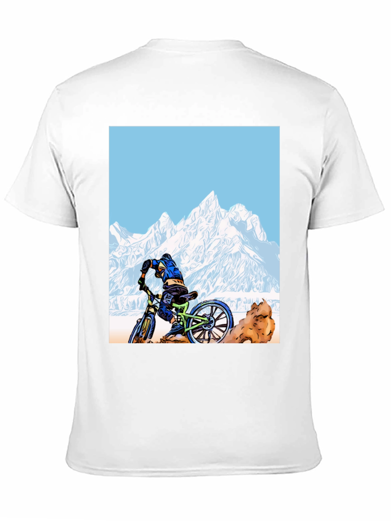 Black Mountain Biker Graphic Tee view 11