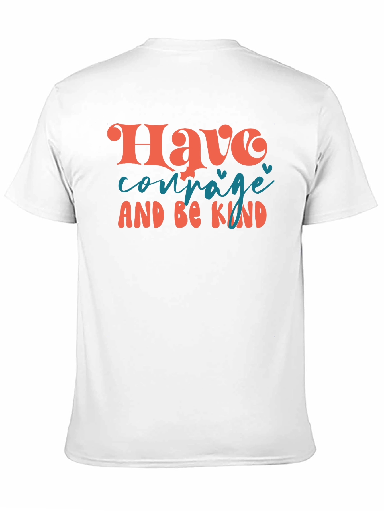 Black Have Courage and Be Kind Graphic Tee view 11