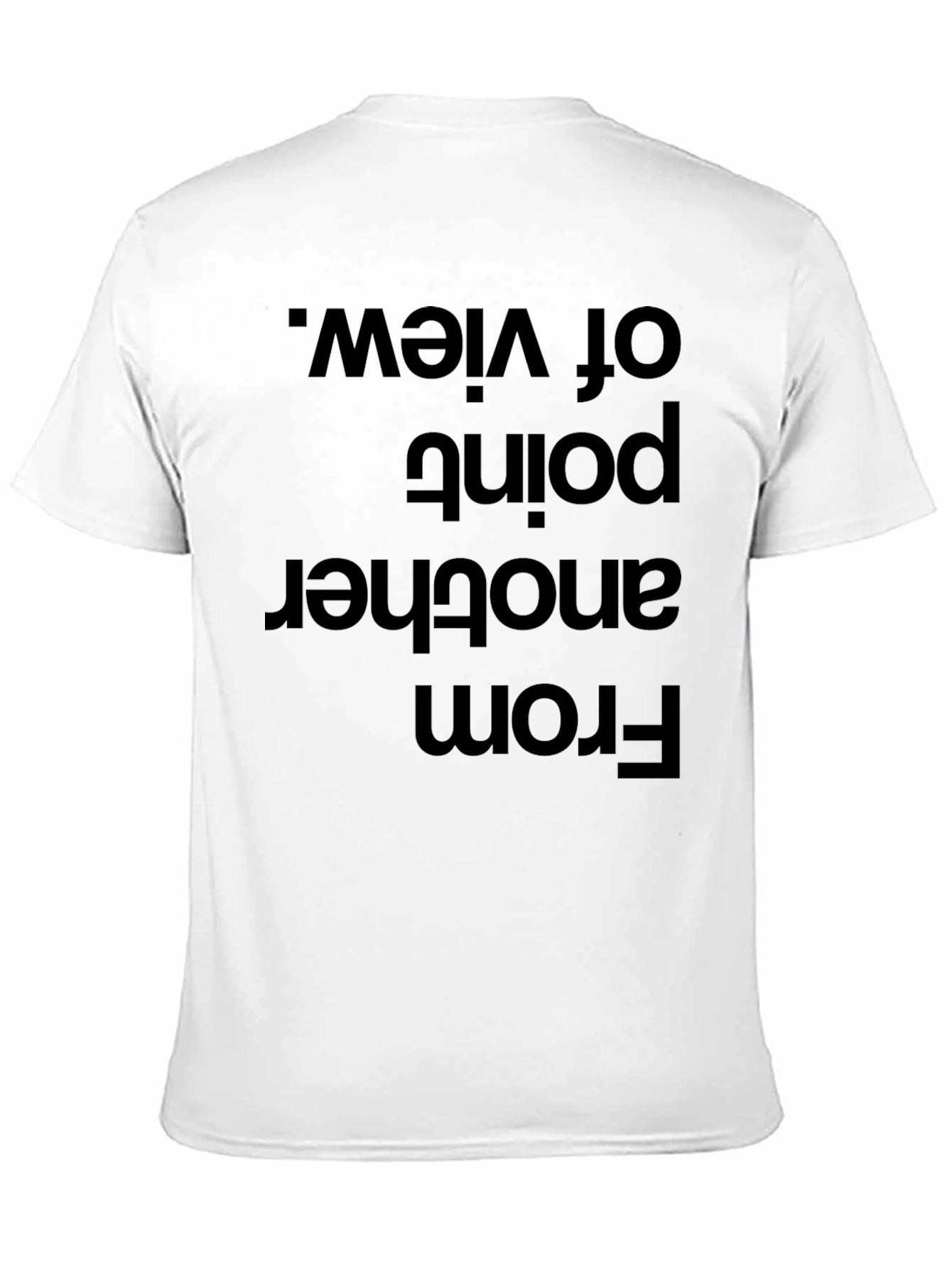 Black Perspective T-Shirt - From Another Point of View view 11