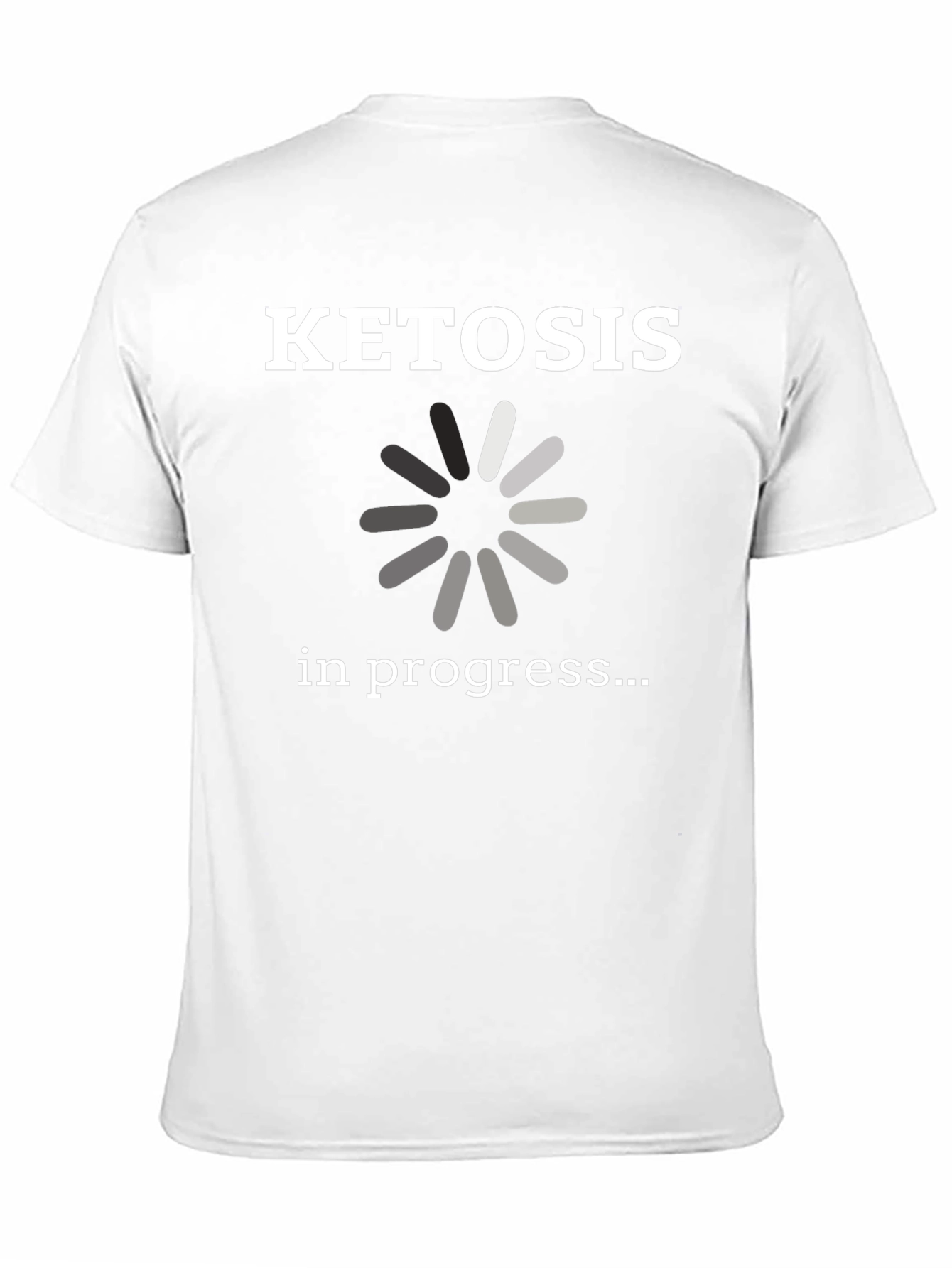 Black Ketosis in Progress Graphic T-Shirt view 11