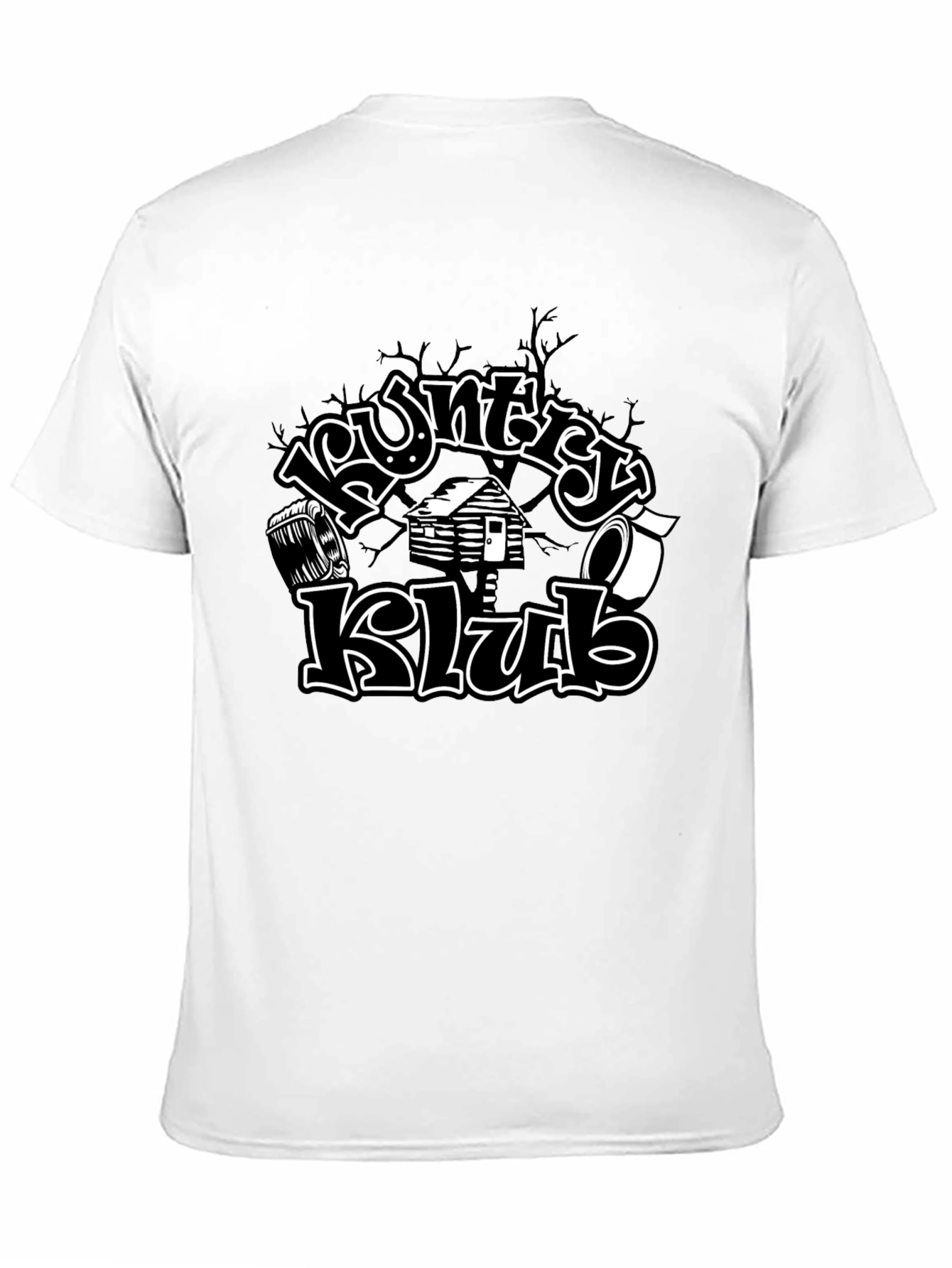 Black Country Klub Black Graphic Tee view 11