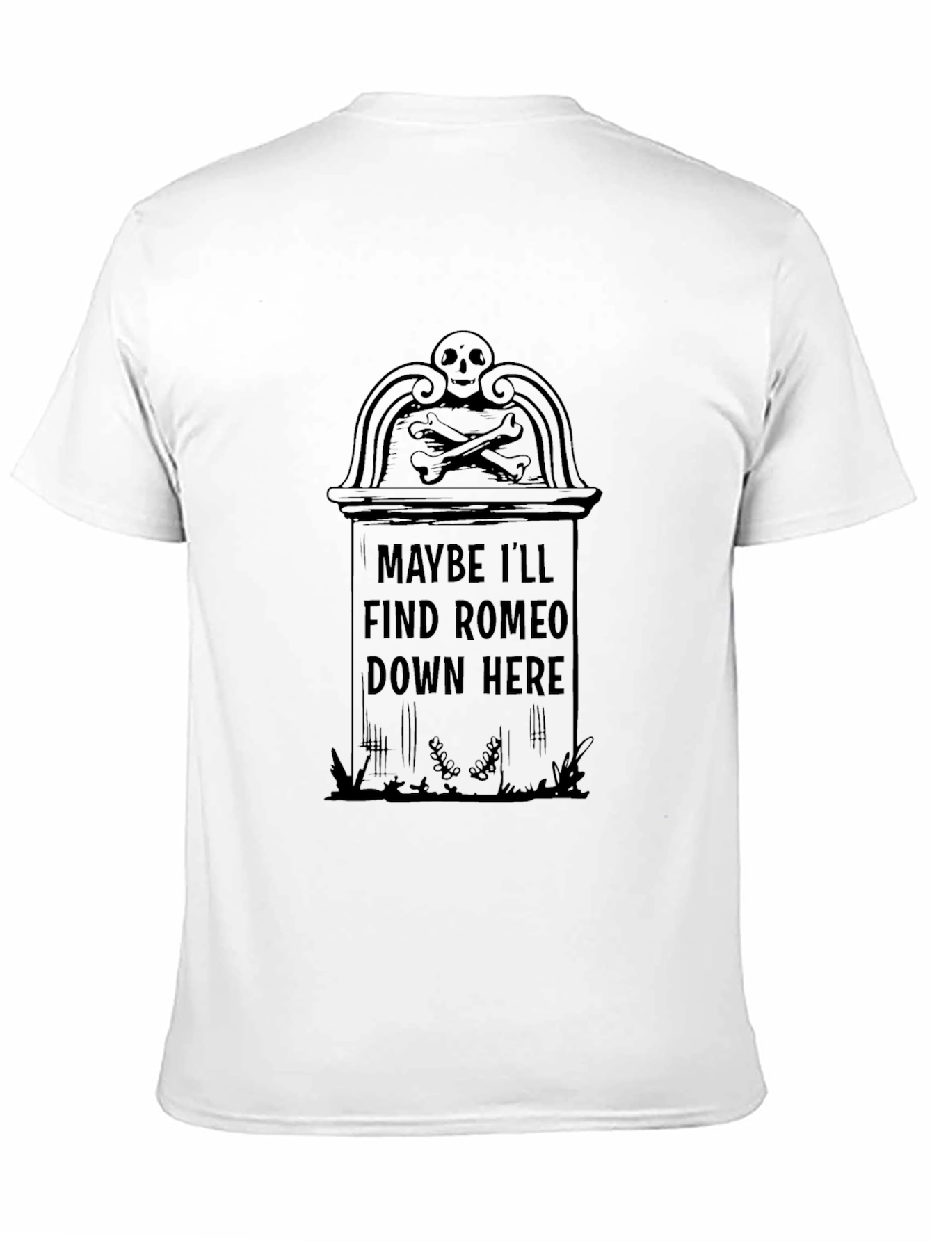 Black Maybe I'll Find Romeo T-Shirt view 11