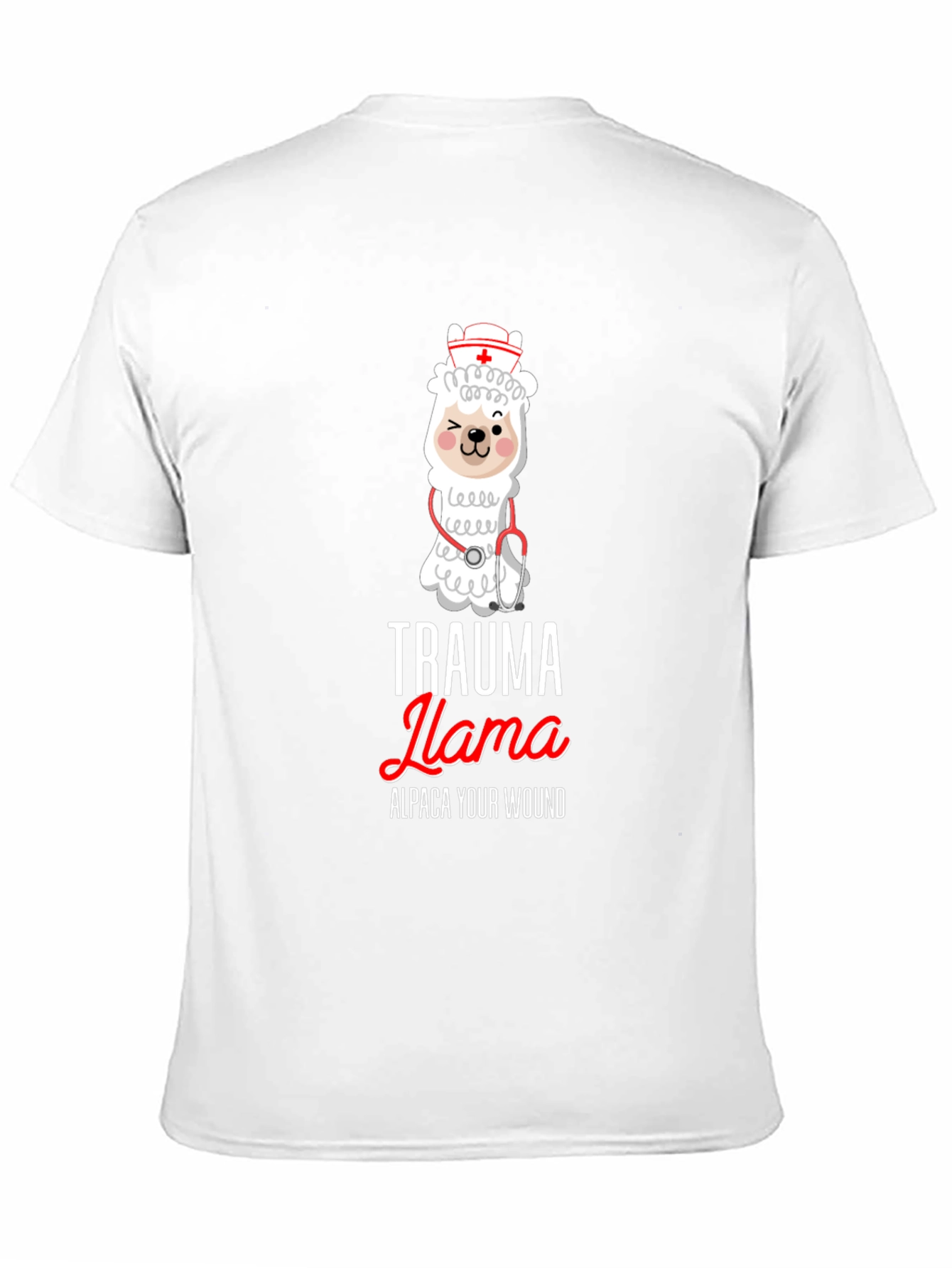 Trauma Llama T-Shirt - Alpaca Your Wound! - 11
