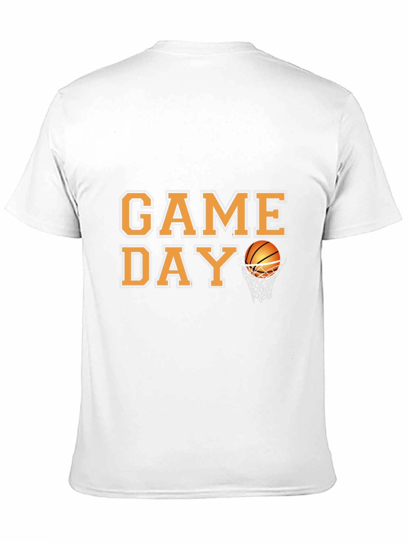 Black Game Day Basketball Graphic T-Shirt view 11