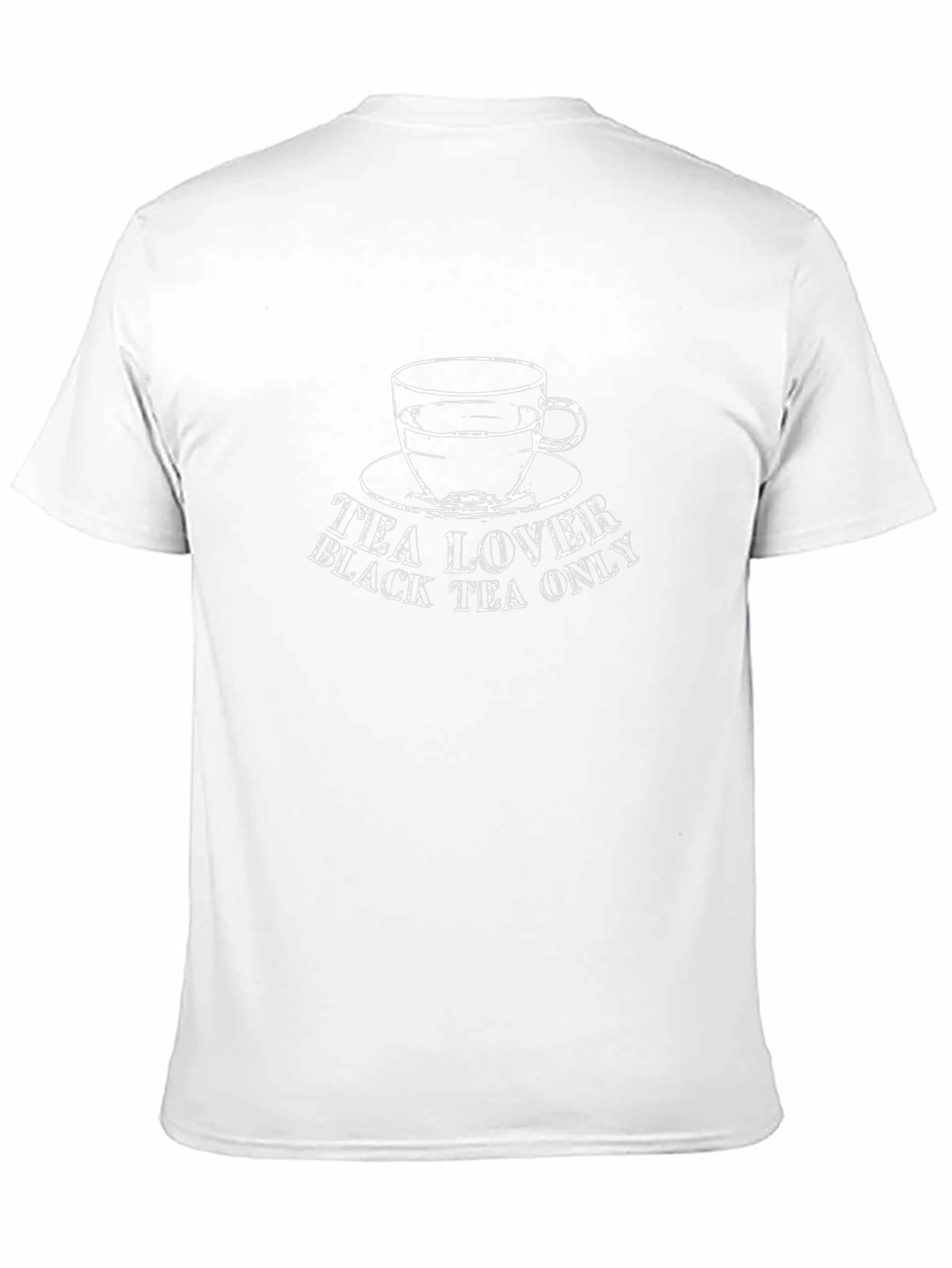 Black Tea Lover Black Tea Only Graphic T-Shirt view 11