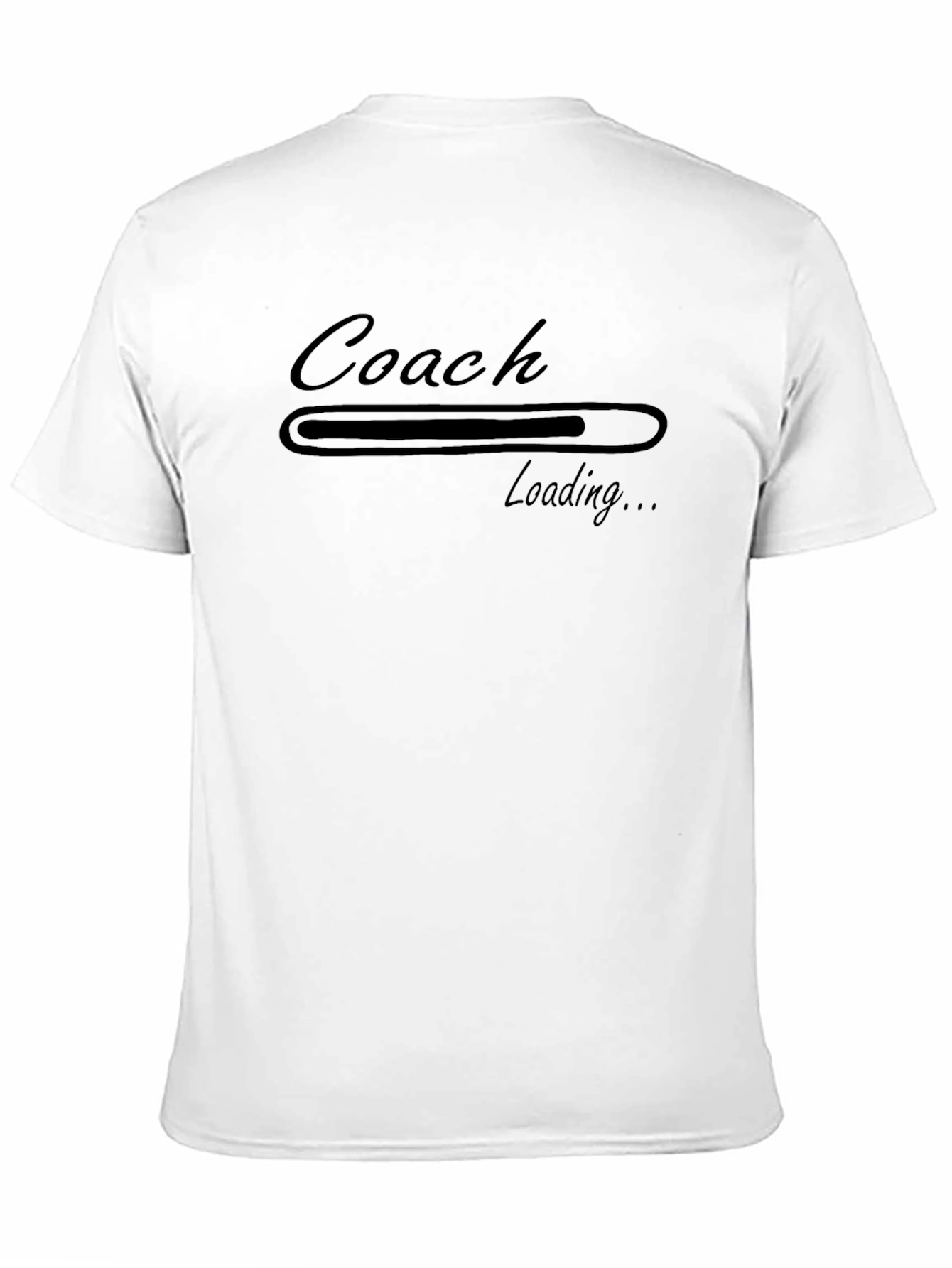 Black Coach Loading T-Shirt - Funny Sports Tee view 11