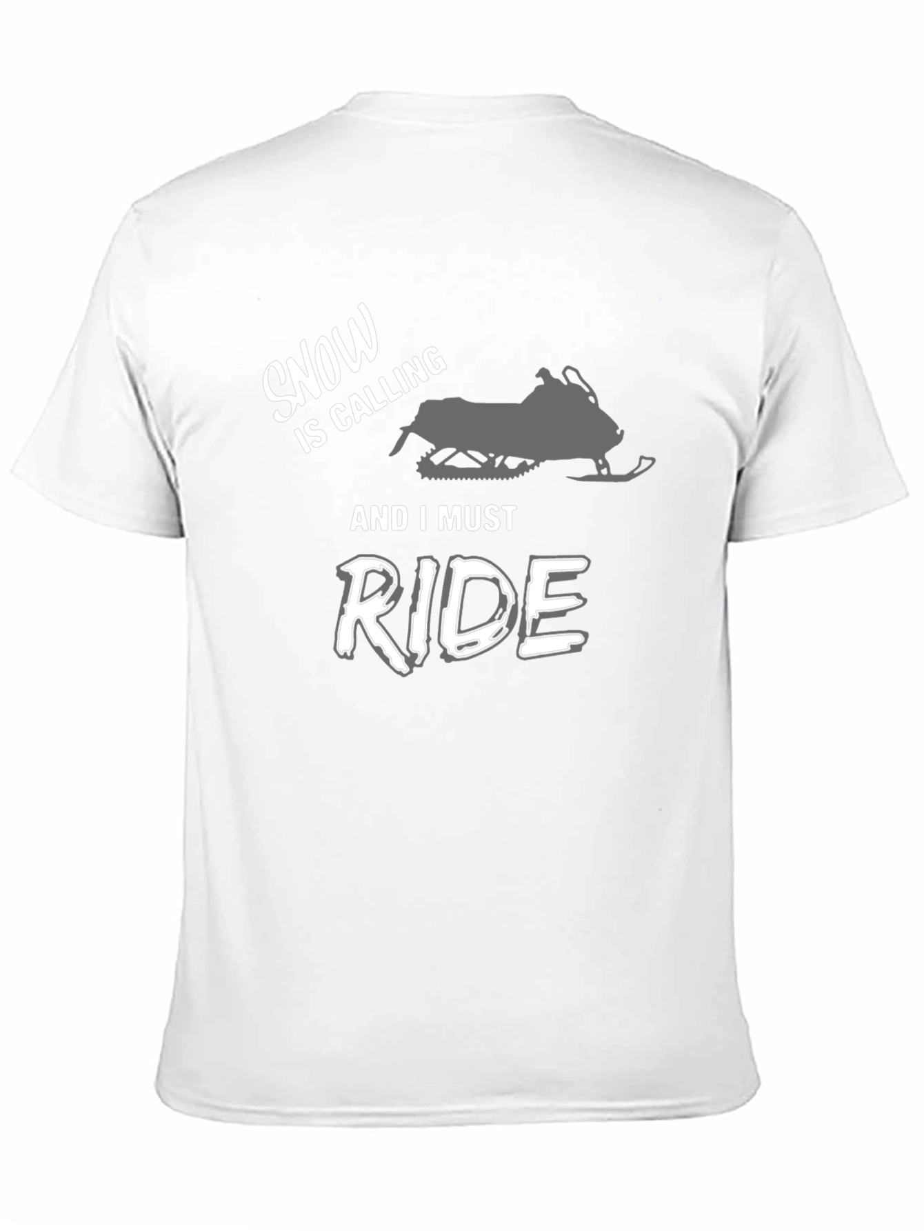 Black Snow is Calling T-Shirt view 11