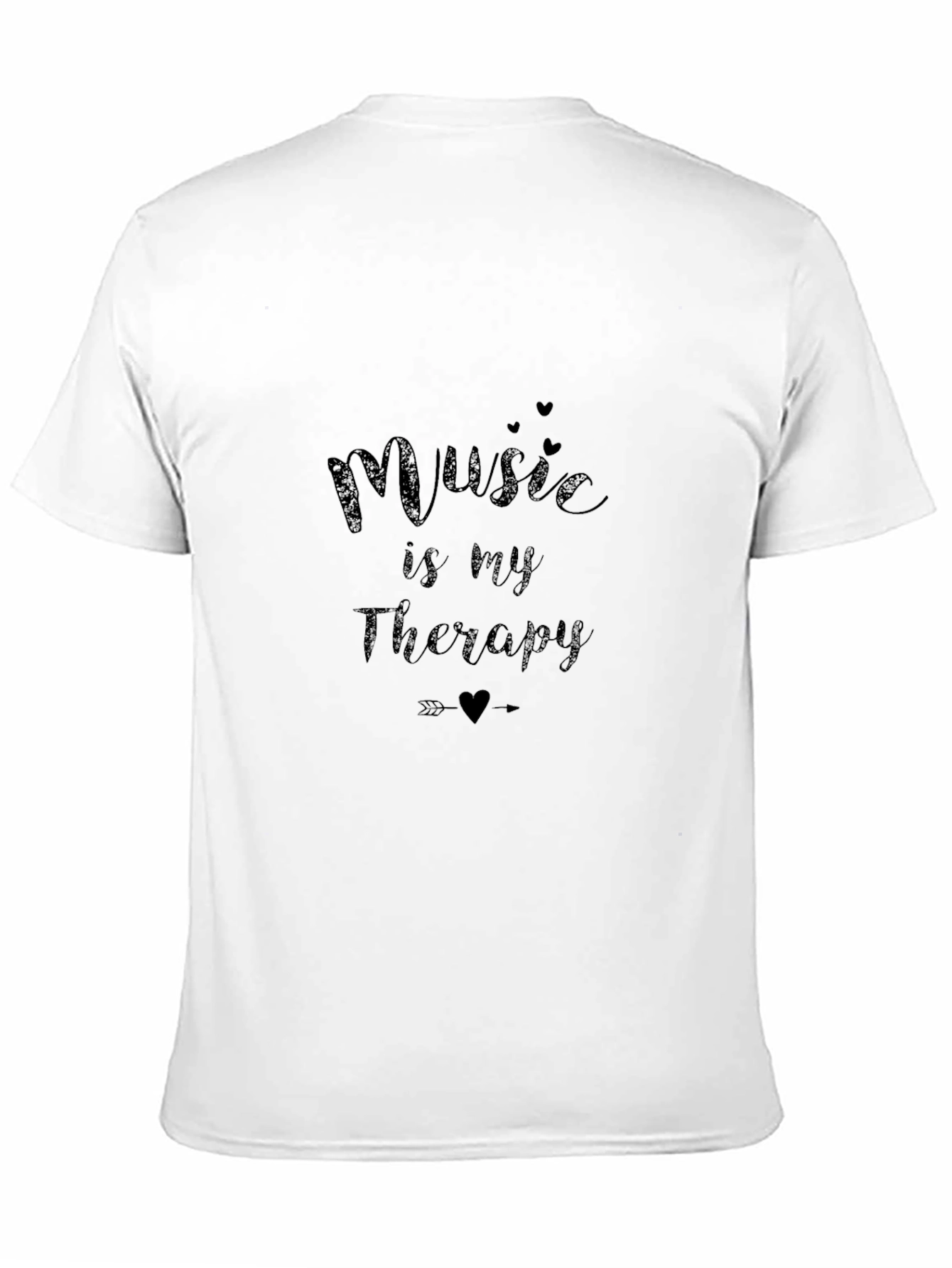 Black Music is My Therapy Graphic T-Shirt view 11