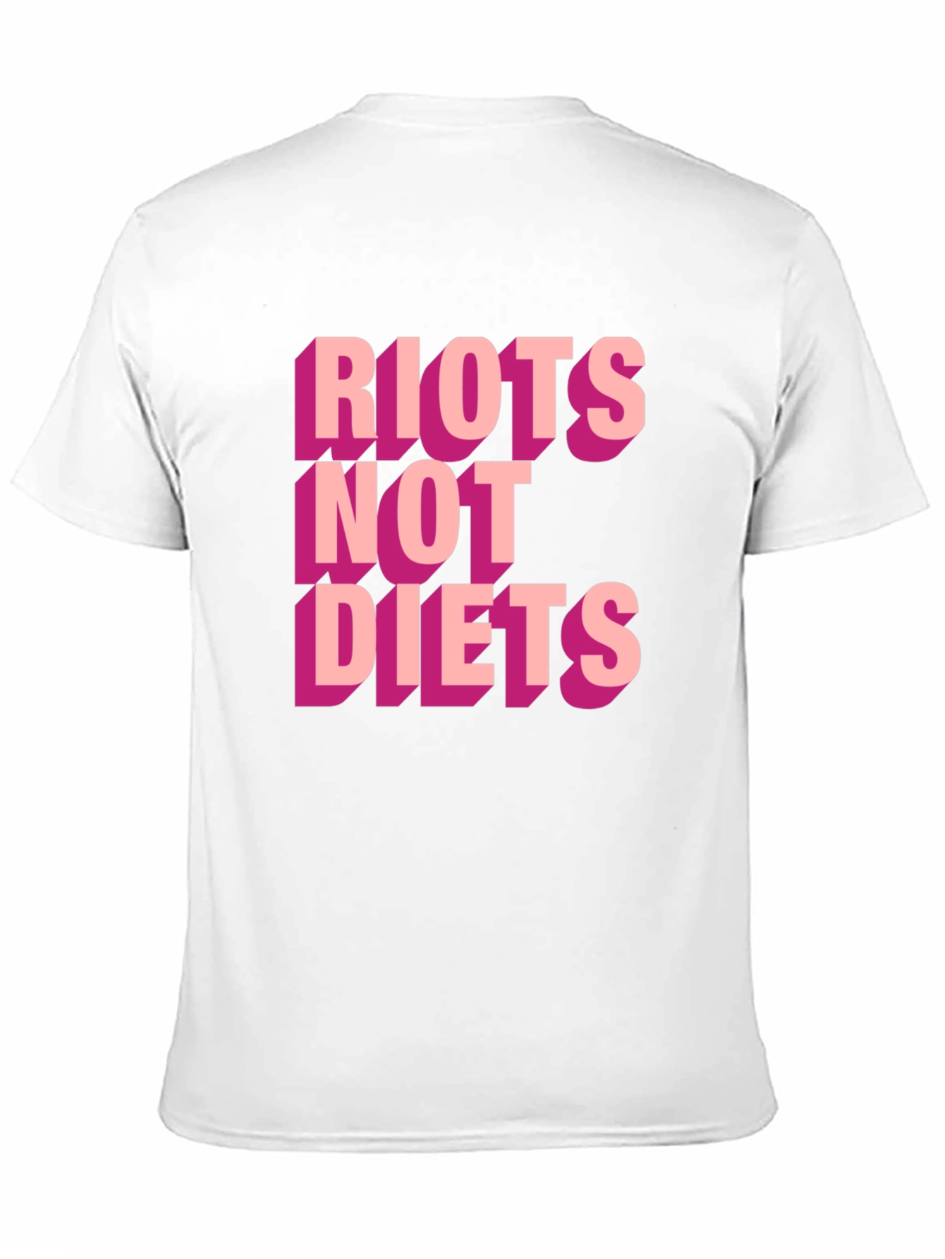 Black Riots Not Diets Graphic Tee view 11