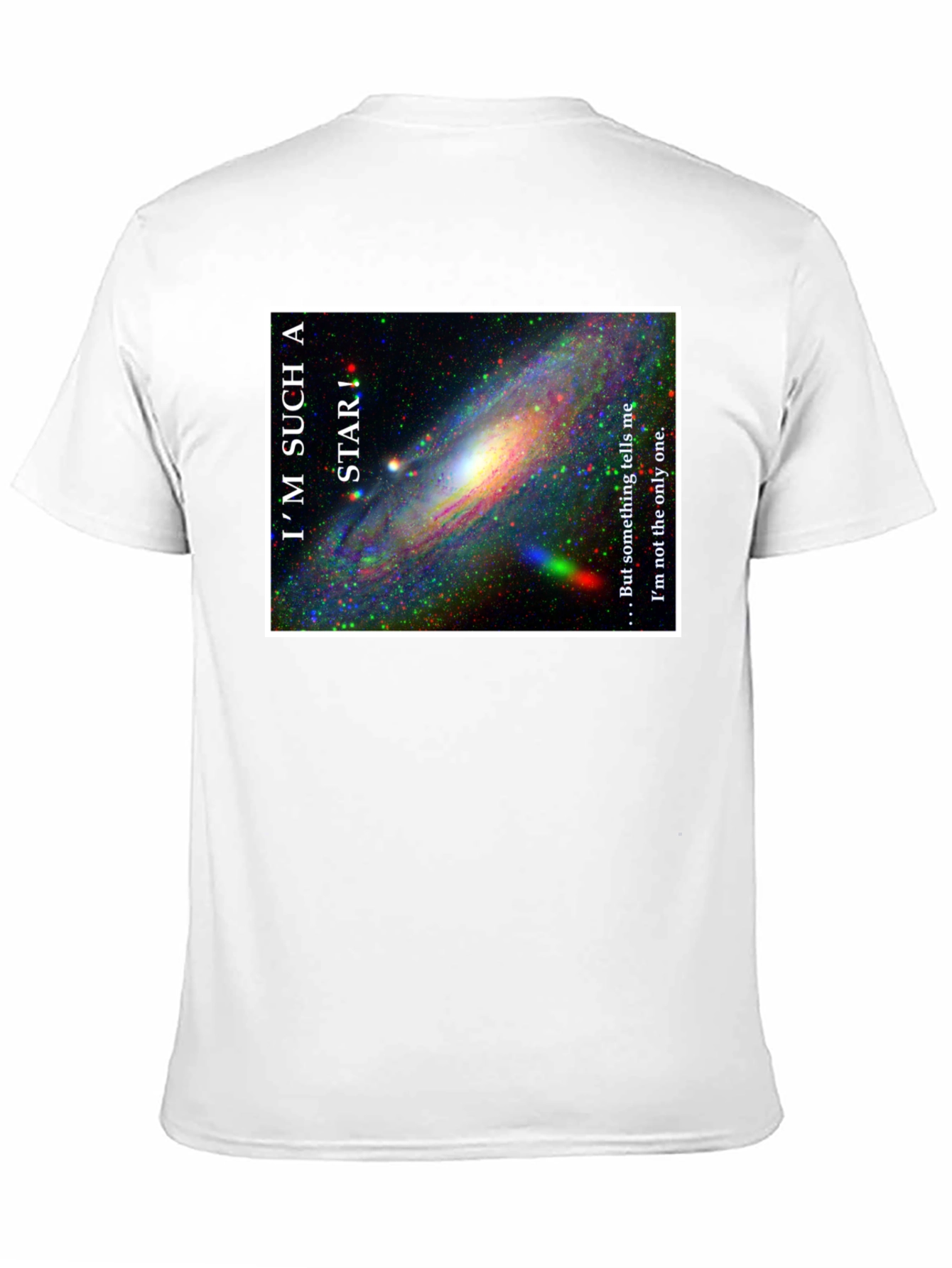 Black I'm Such a Star Galaxy Graphic T-Shirt view 11