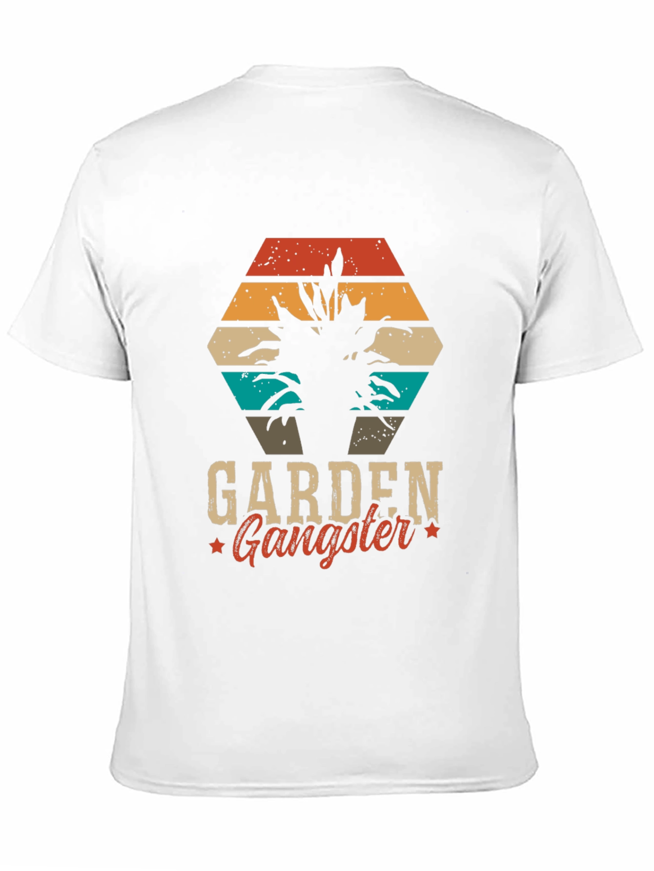 Black Garden Gangster Graphic Tee - Black T-Shirt view 11