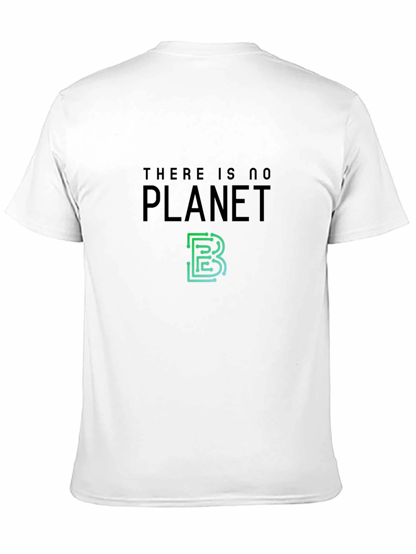 Black There is No Planet B Eco T-Shirt view 11