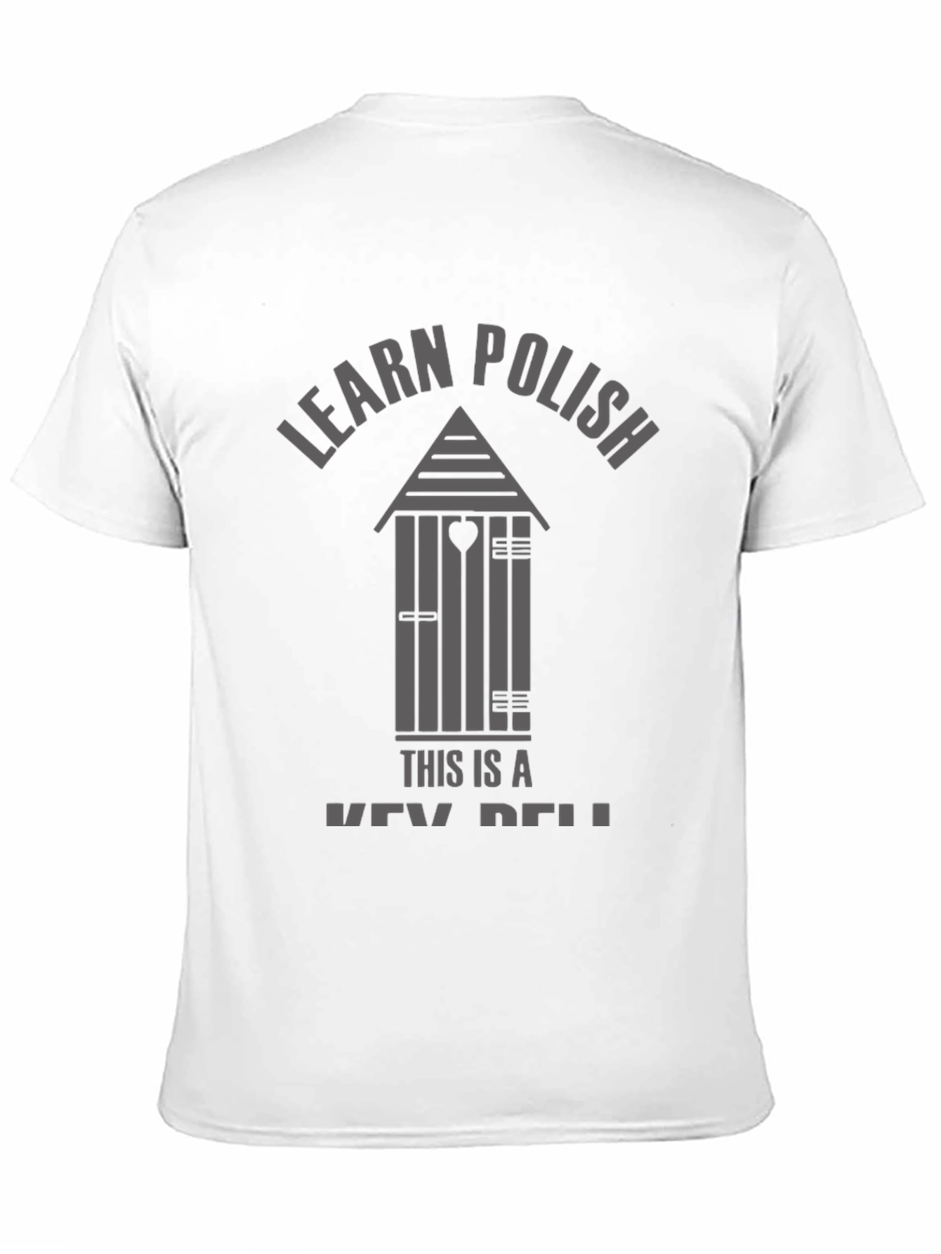 Black Learn Polish Key Bell Graphic Tee view 11