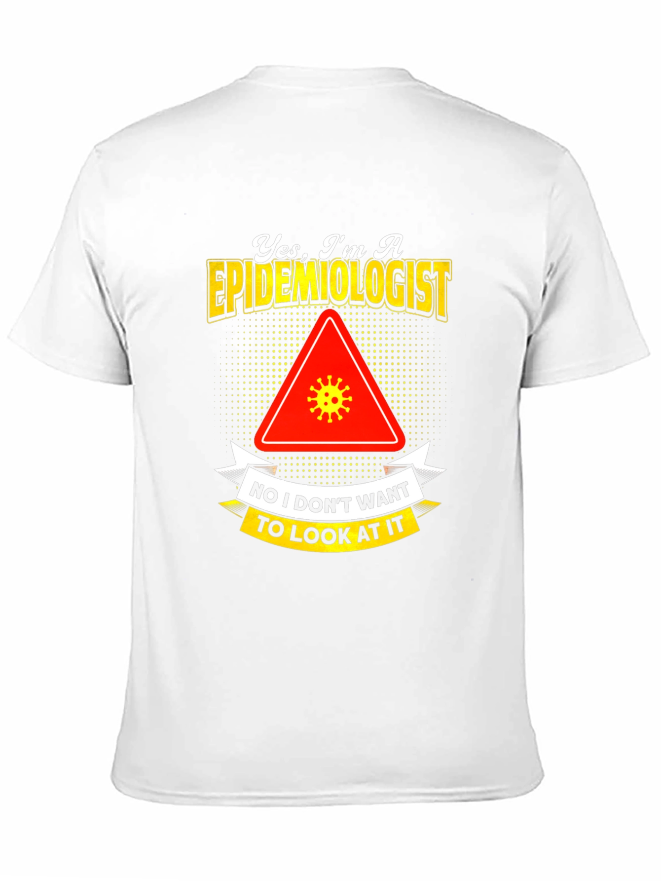Black Epidemiologist Novelty Graphic T-Shirt view 11