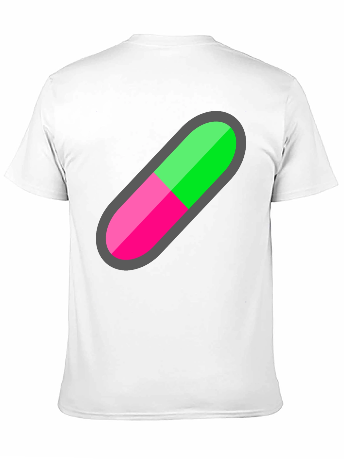 Black Pill Capsule Graphic Tee - Unique Trendy Design view 11