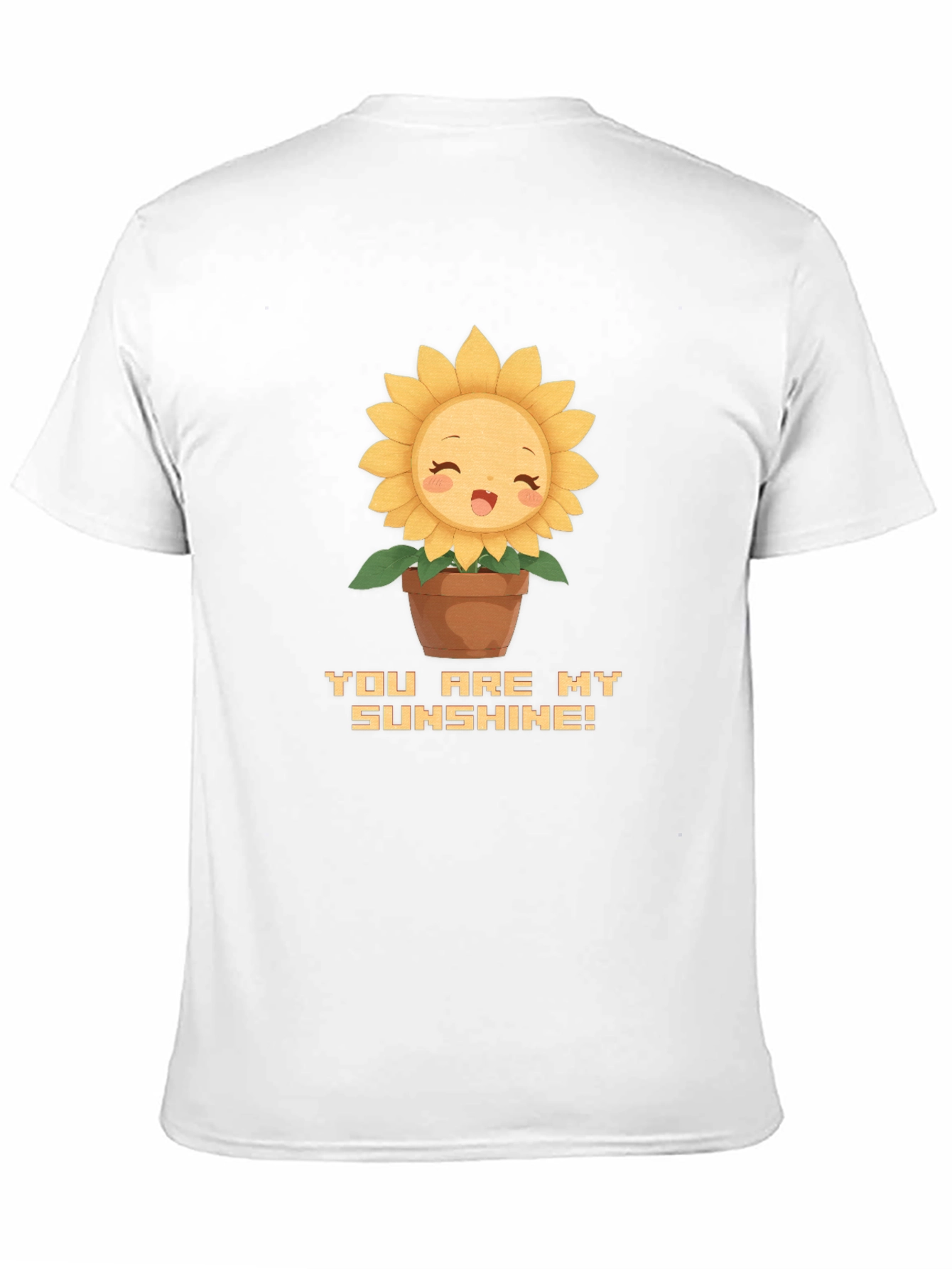 Black Cute Sunflower You Are My Sunshine Graphic T-Shirt view 11