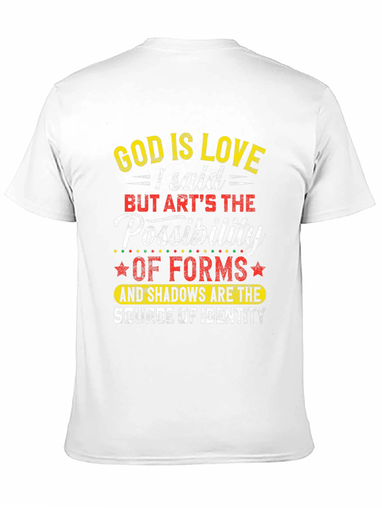 Black God is Love Graphic T-Shirt view 11