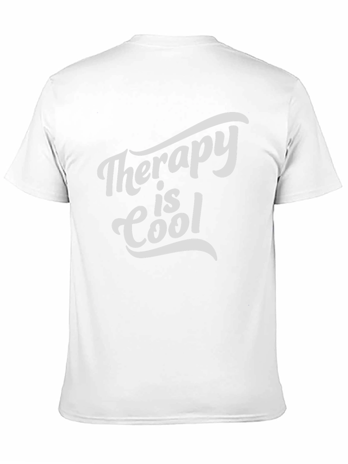 Black Therapy is Cool Graphic Tee view 11