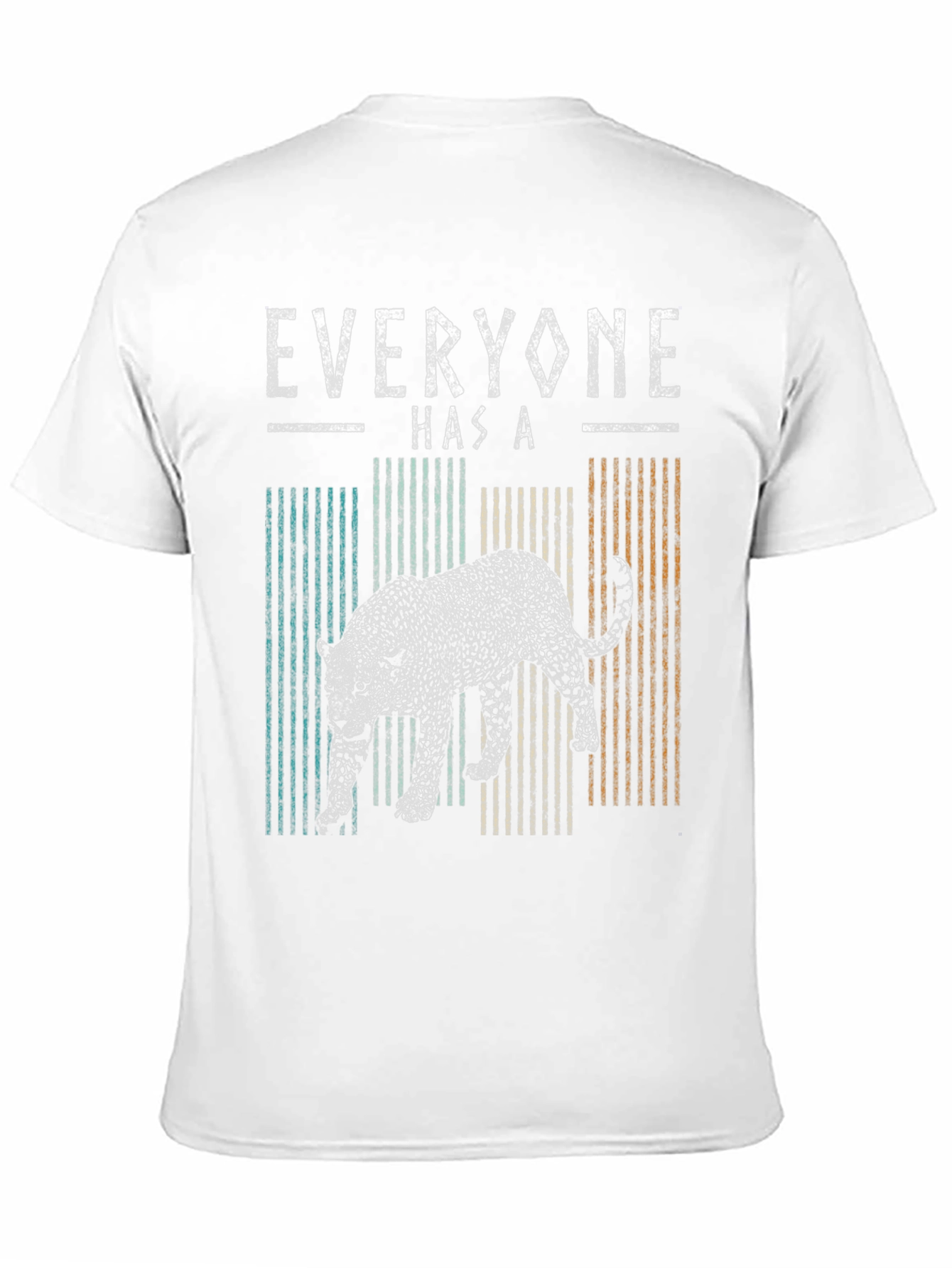 Black Everyone Has a Leopard T-Shirt view 11