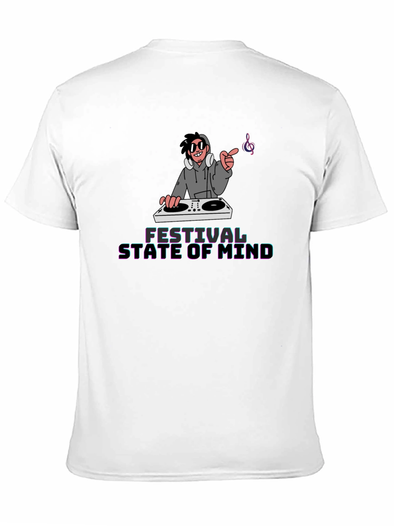 Black Festival State of Mind Graphic T-Shirt view 11
