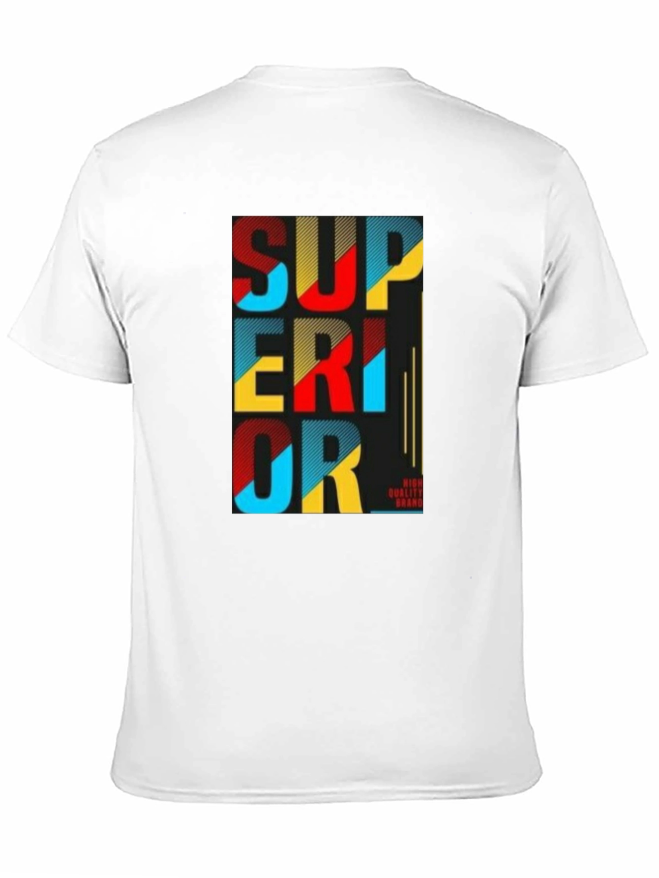 Black Superior Graphic Print Tee - Black view 11