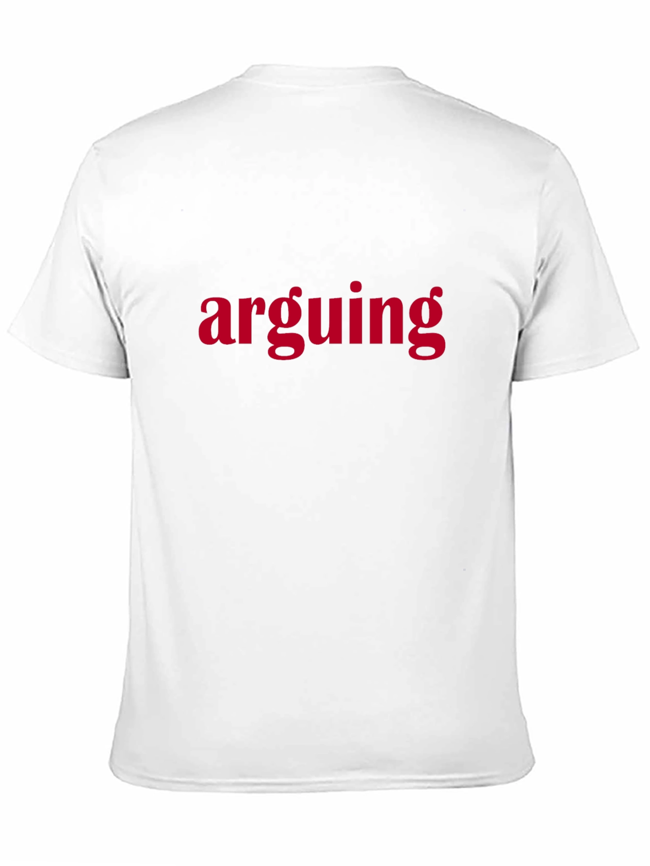 Black Arguing Graphic T-Shirt - Bold Statement Tee view 11