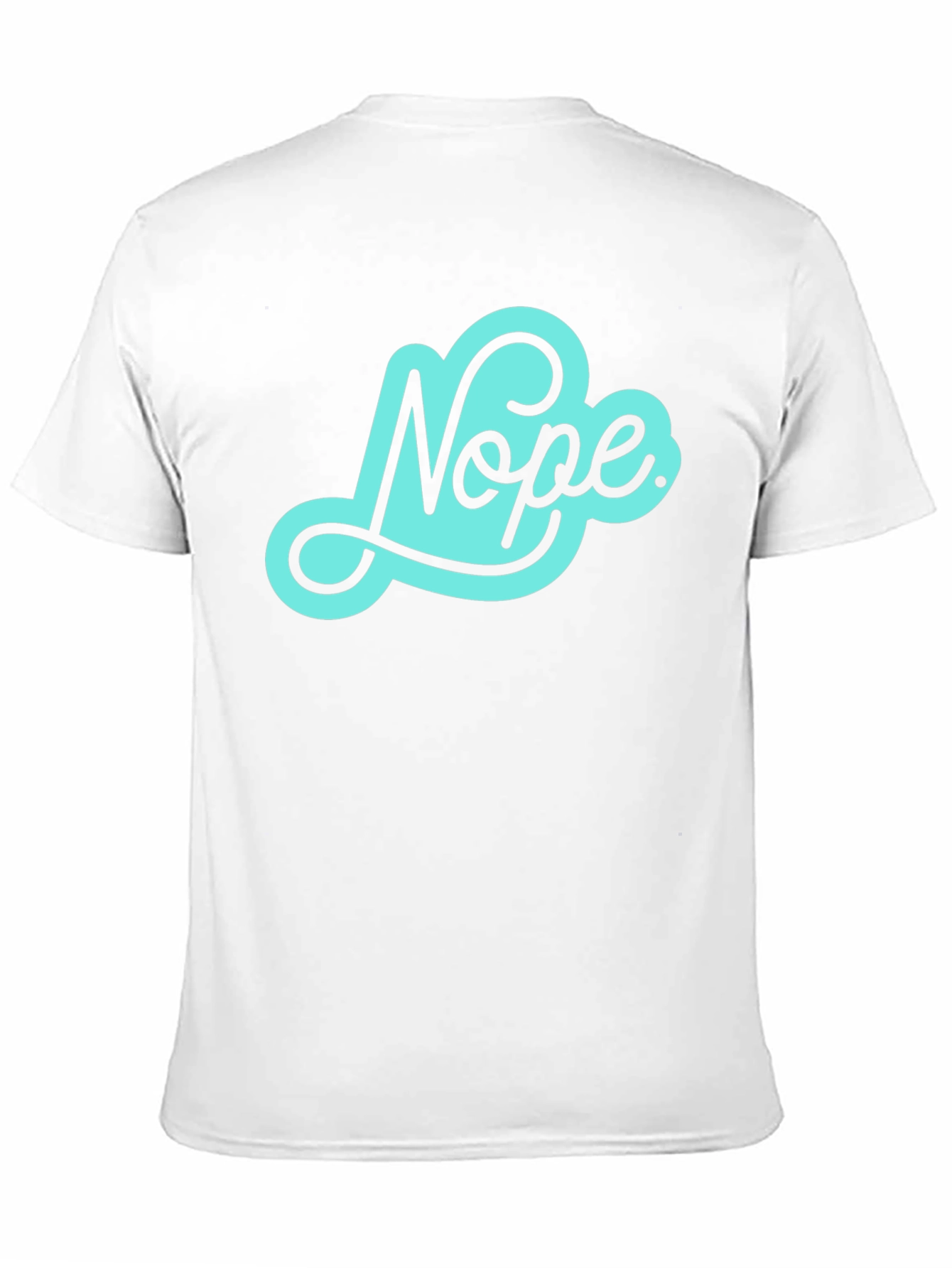 Black Nope Graphic Tee - Cool Casual Style view 11