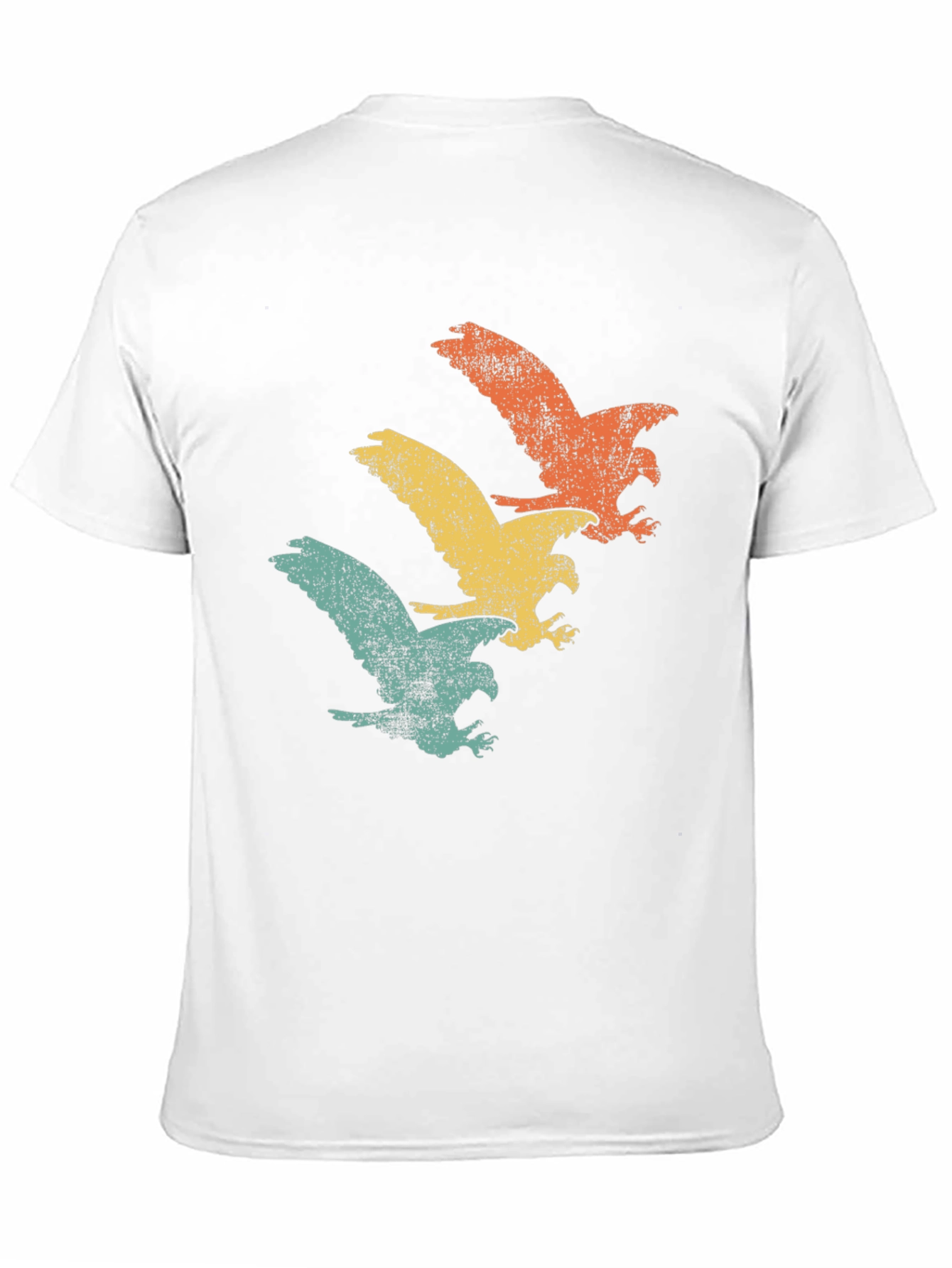 Black Retro Eagle T-Shirt - Vintage Graphic Tee view 11