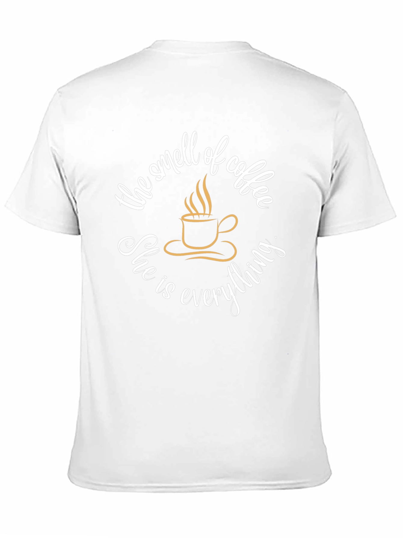 Black Coffee Lover T-Shirt - The Smell of Coffee, She is Everything view 11